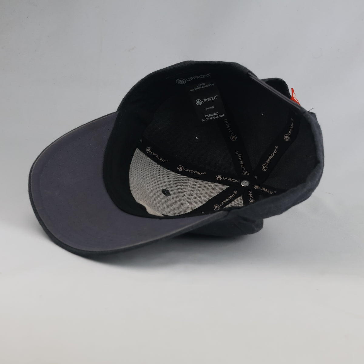 Thrifred Upfront Copenhagen OFF SPRING Charcoal Baseball Cap - 56-57cm | 10657