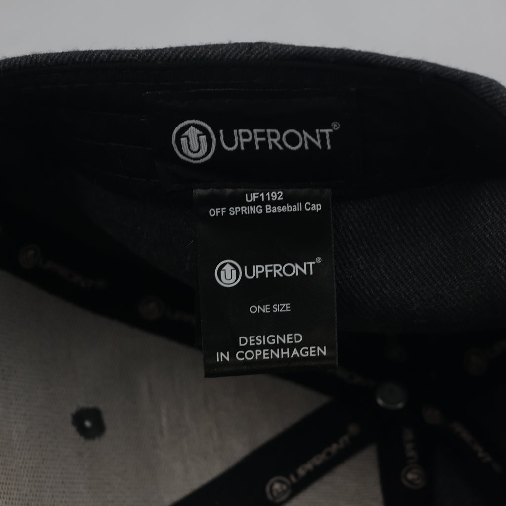 Thrifred Upfront Copenhagen OFF SPRING Charcoal Baseball Cap - 56-57cm | 10657