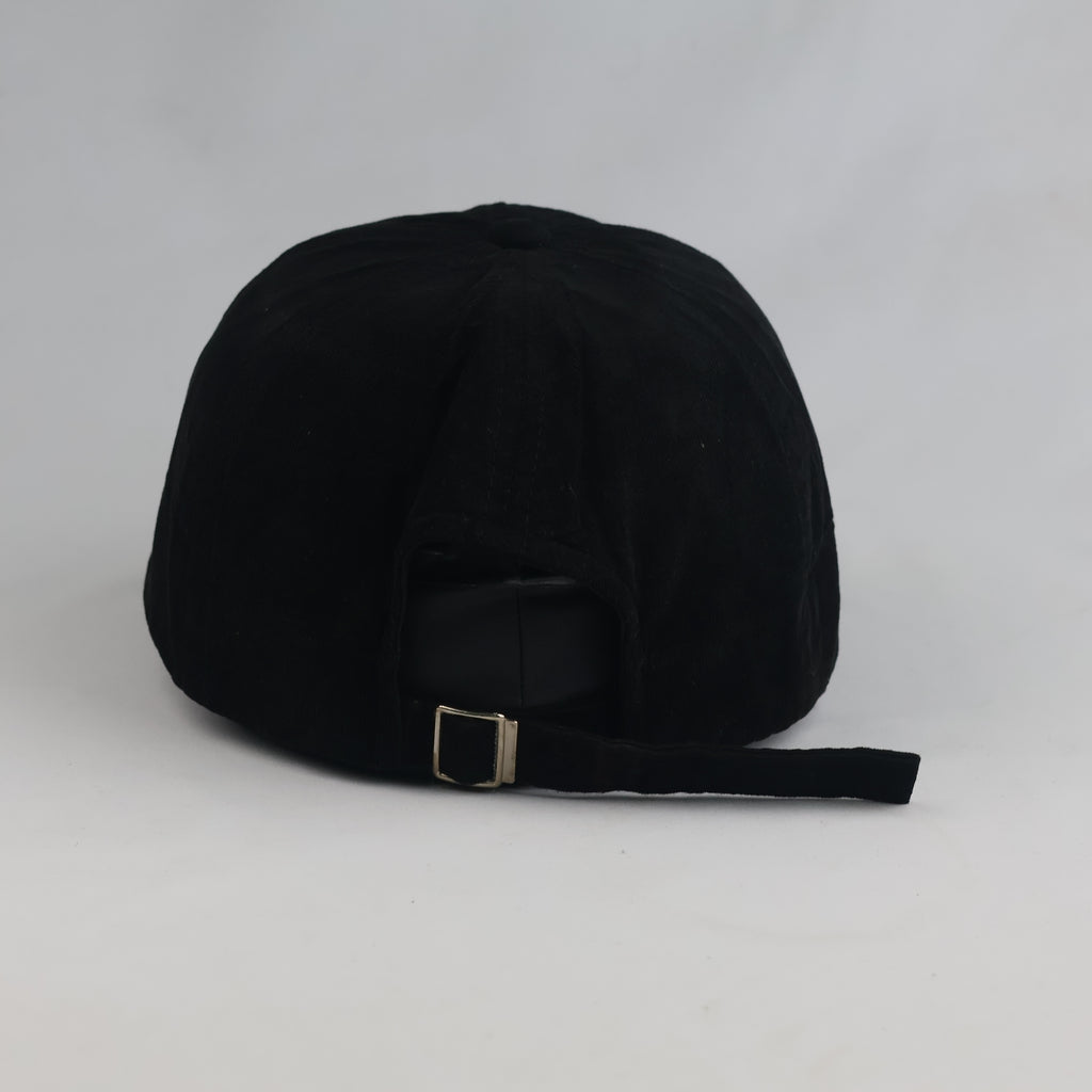 Thrifted Minimalist Black B L A N C O Baseball Cap – BROSS Hat 57-58cm | 10623