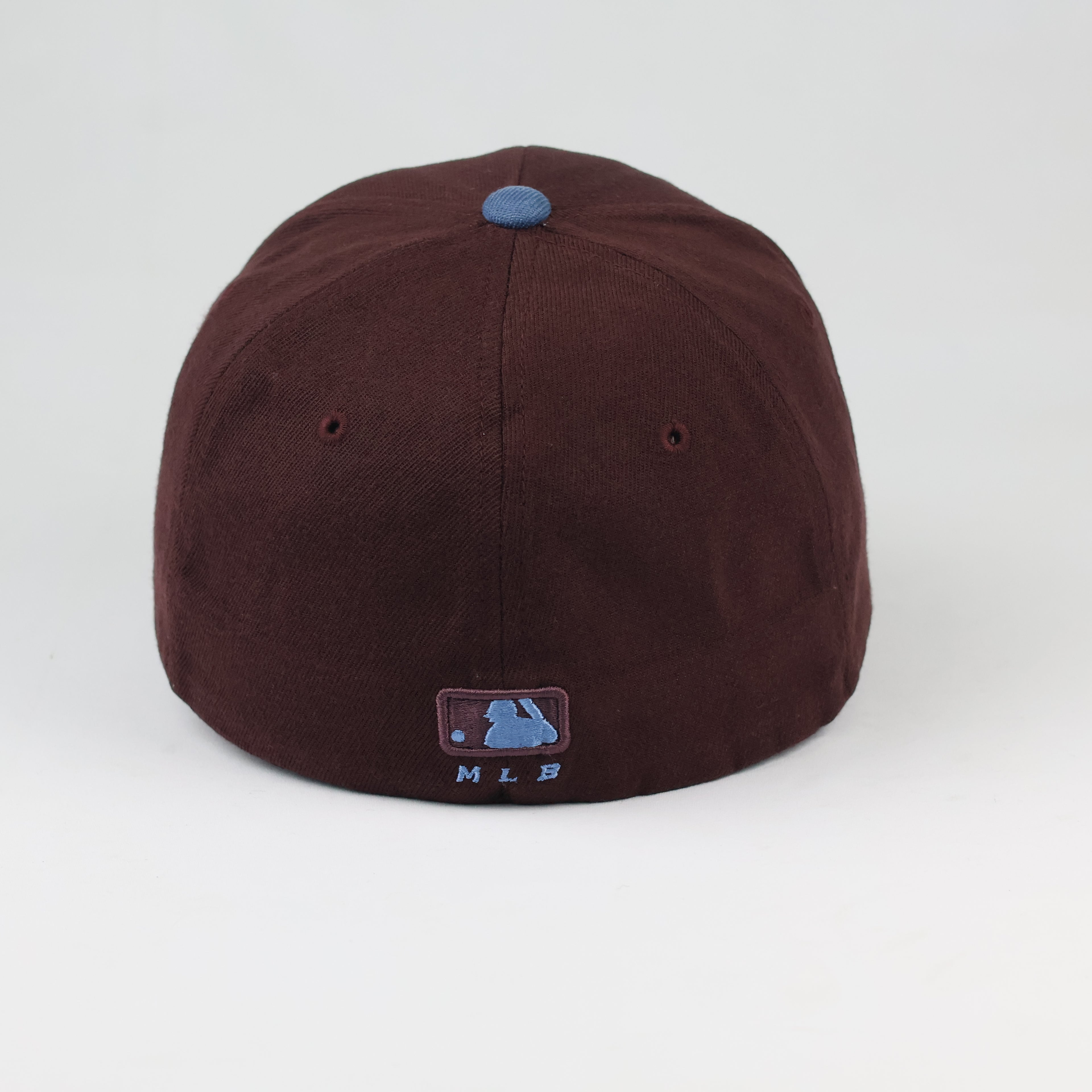 Vintage Philadelphia Phillies Baseball Hat - MLB Maroon Fitted Style Cap