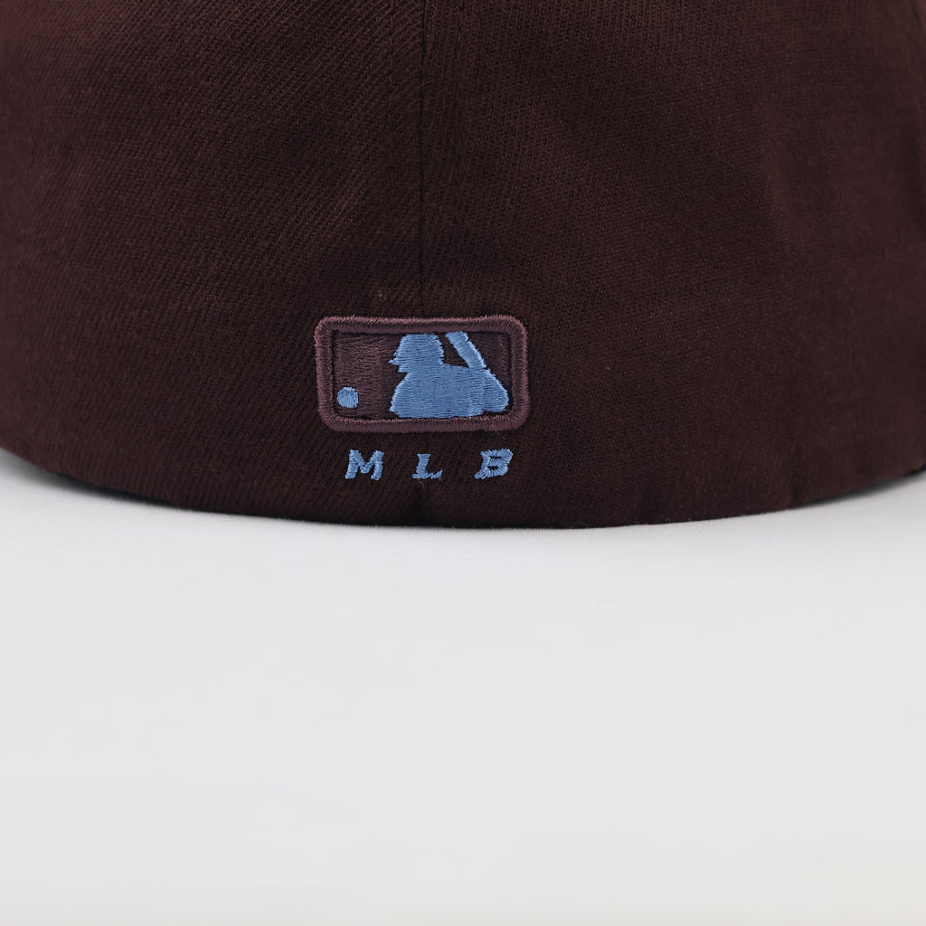 Vintage Philadelphia Phillies Baseball Hat - MLB Maroon Fitted Style Cap