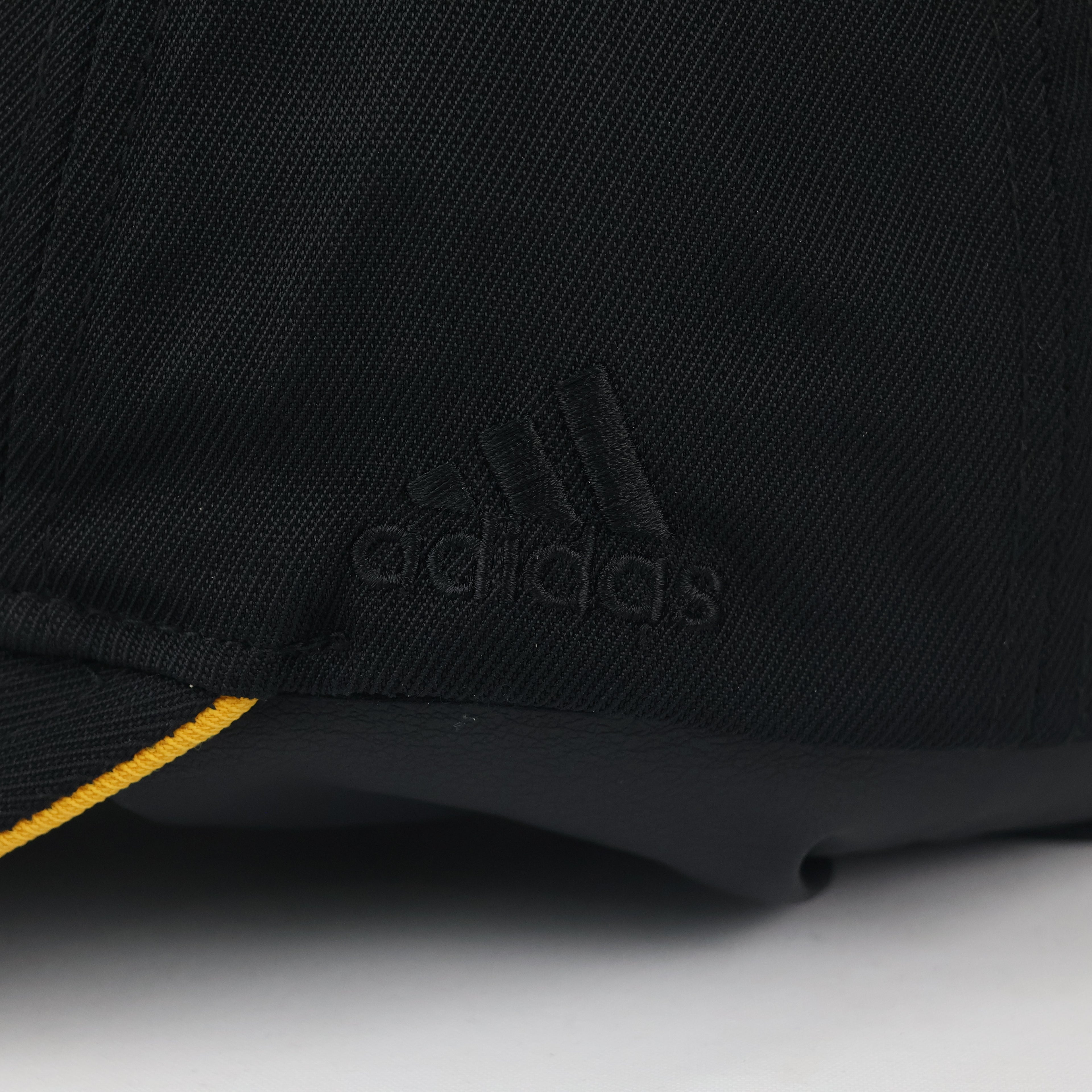 Vintage Adidas NBA China Games Ball Cap - Black & Yellow Strapback
