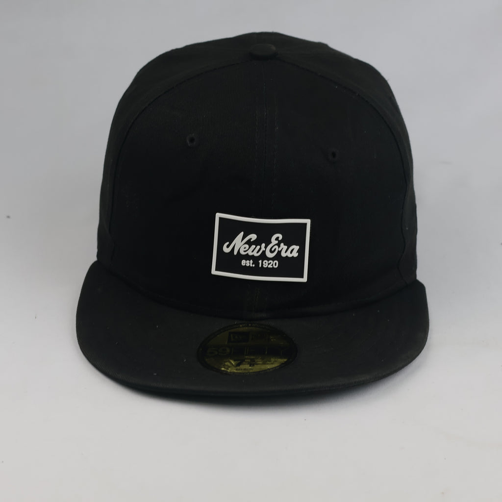 Thrifted New Era 9FIFTY Black Patch Snapback Cap (54-55cm)  | 10642
