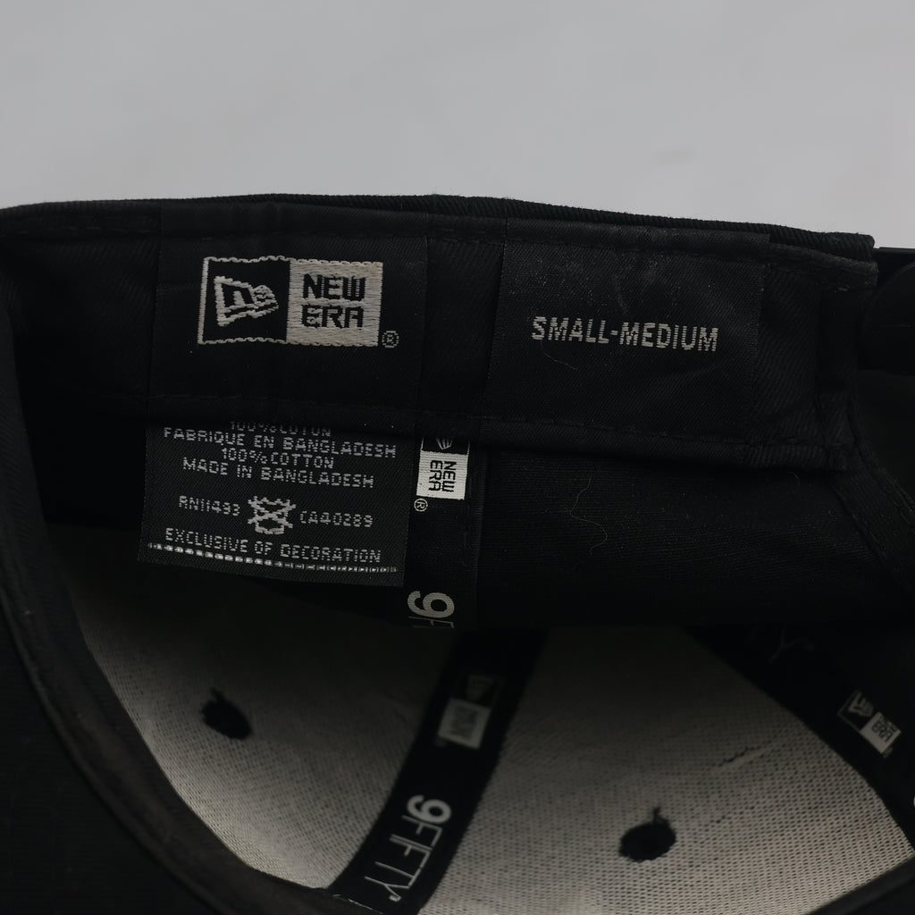 Thrifted New Era 9FIFTY Black Patch Snapback Cap (54-55cm)  | 10642
