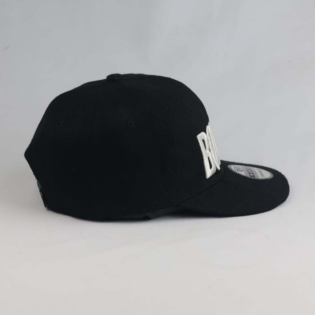 Thrifted Bonnie Embroidered Black Snapback Cap (56-57cm) | 10659