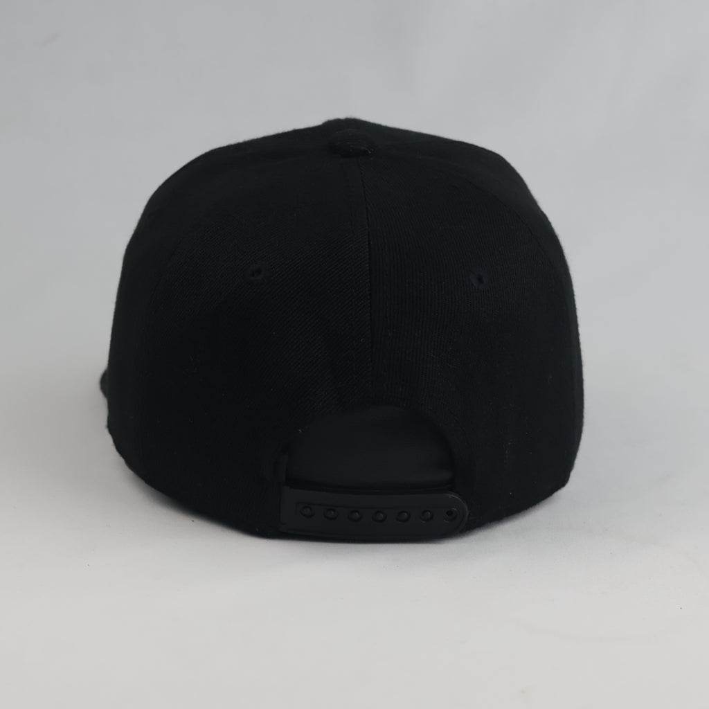 Thrifted Bonnie Embroidered Black Snapback Cap (56-57cm) | 10659
