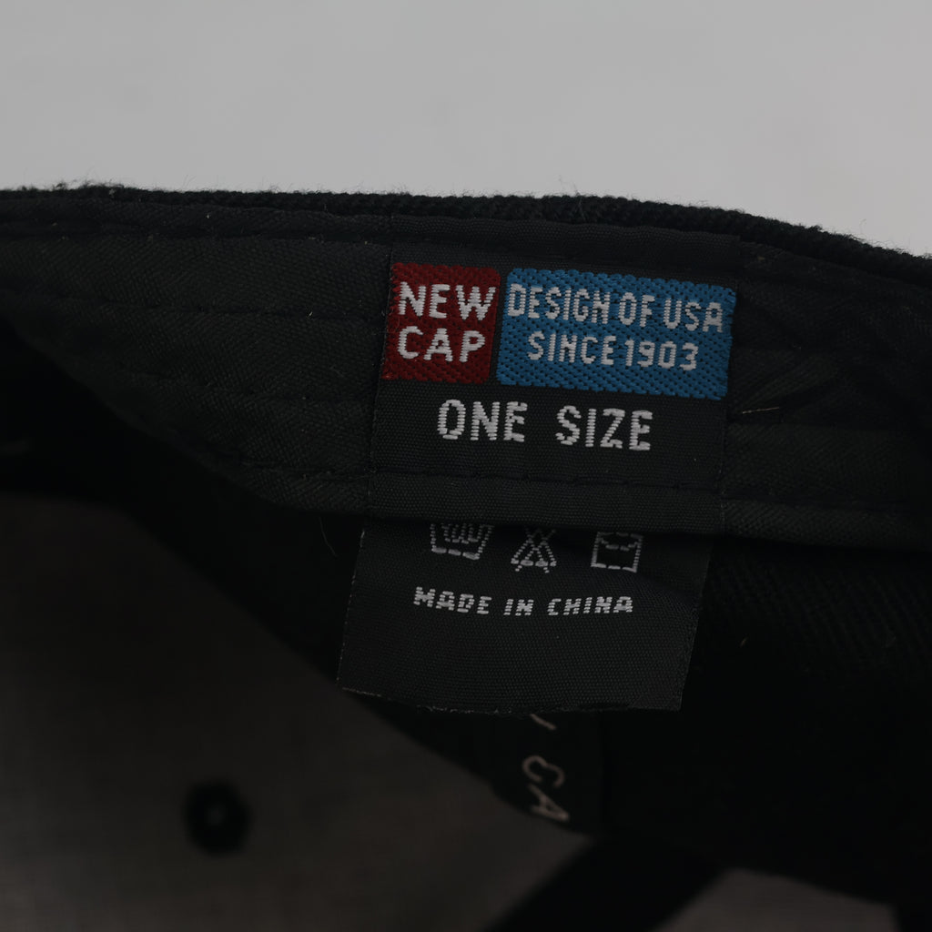 Thrifted Bonnie Embroidered Black Snapback Cap (56-57cm) | 10659