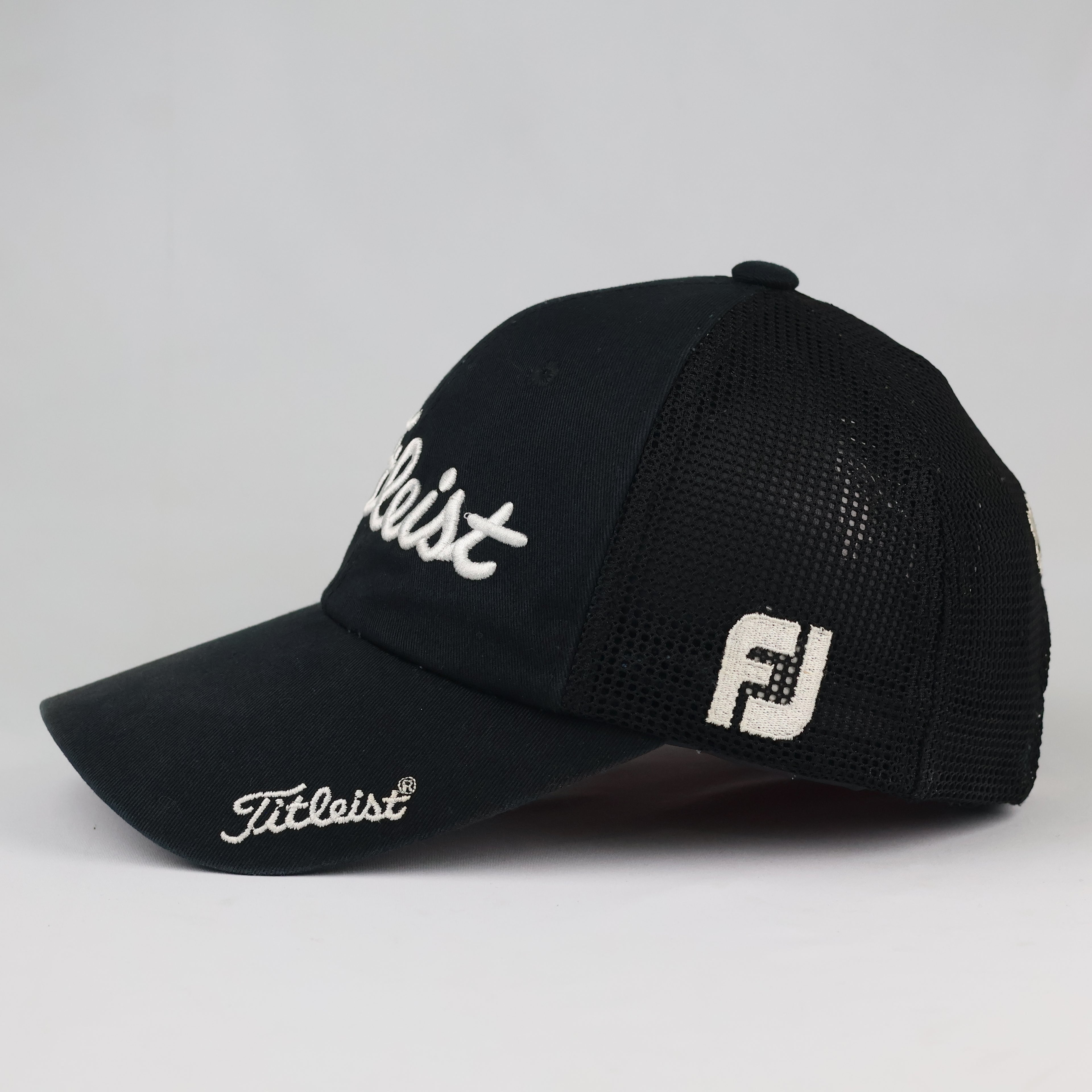 Titleist Embroidered Spellout Hat | Thrifted Athletic Mesh Cap 57-59cm
