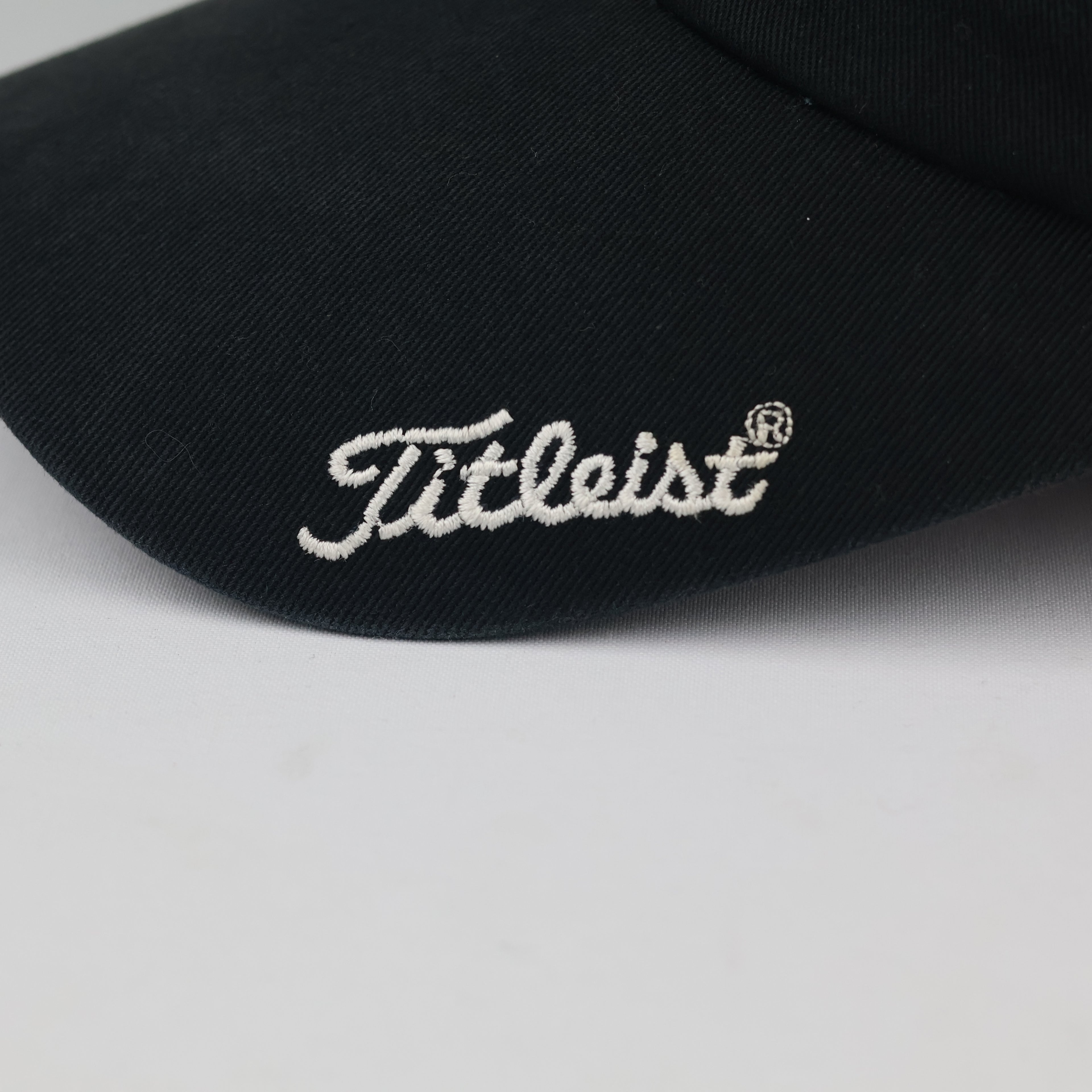 Titleist Embroidered Spellout Hat | Thrifted Athletic Mesh Cap 57-59cm