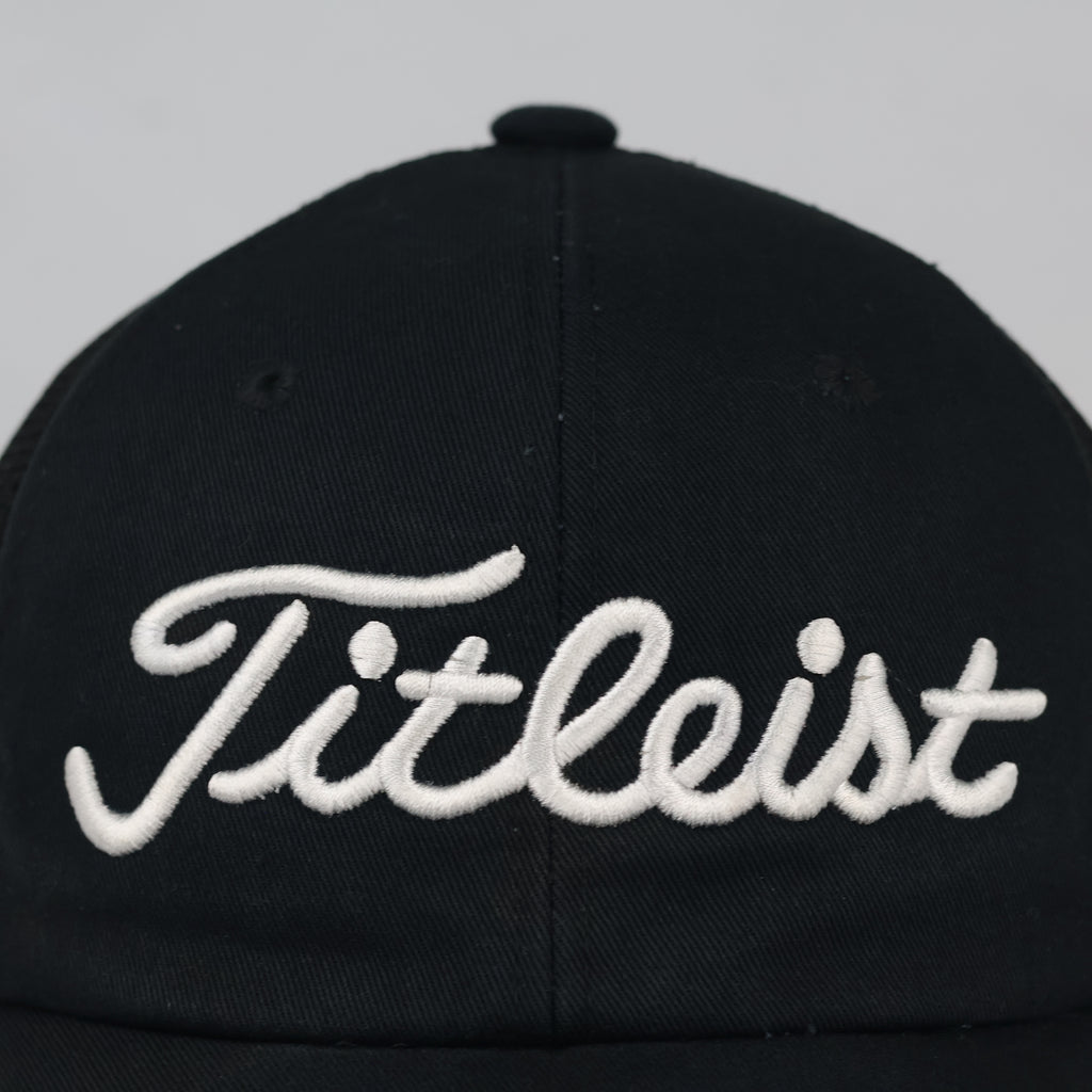 Titleist Embroidered Spellout Hat | Thrifted Athletic Mesh Cap 57-59cm