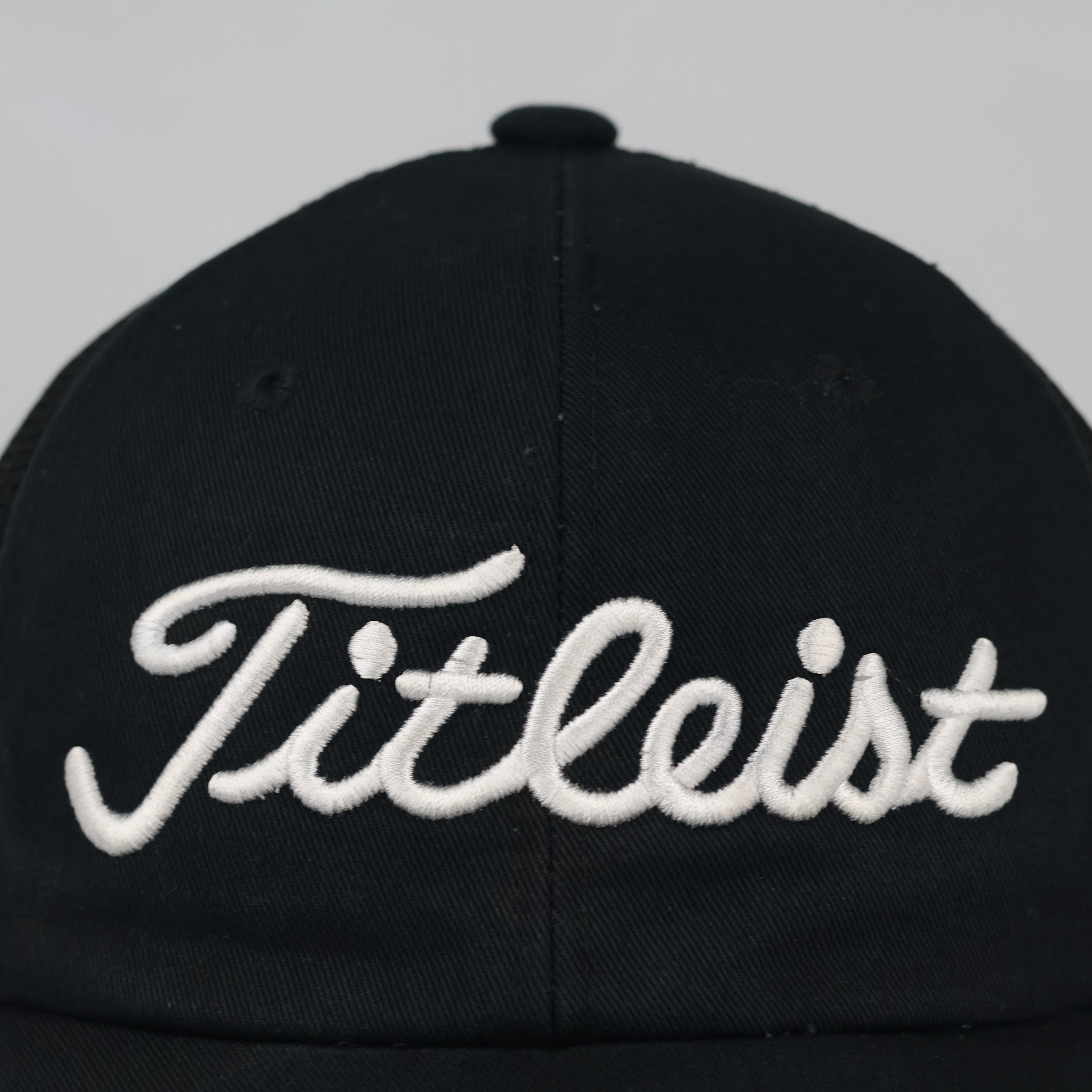 Titleist Embroidered Spellout Hat | Thrifted Athletic Mesh Cap 57-59cm