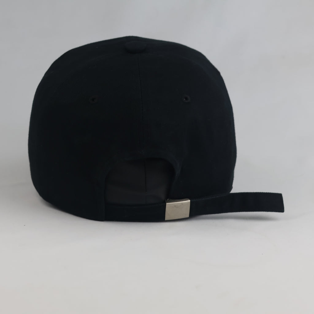 Thrifted Black Vintage Collegiate Letter "P" Baseball Cap | 10768