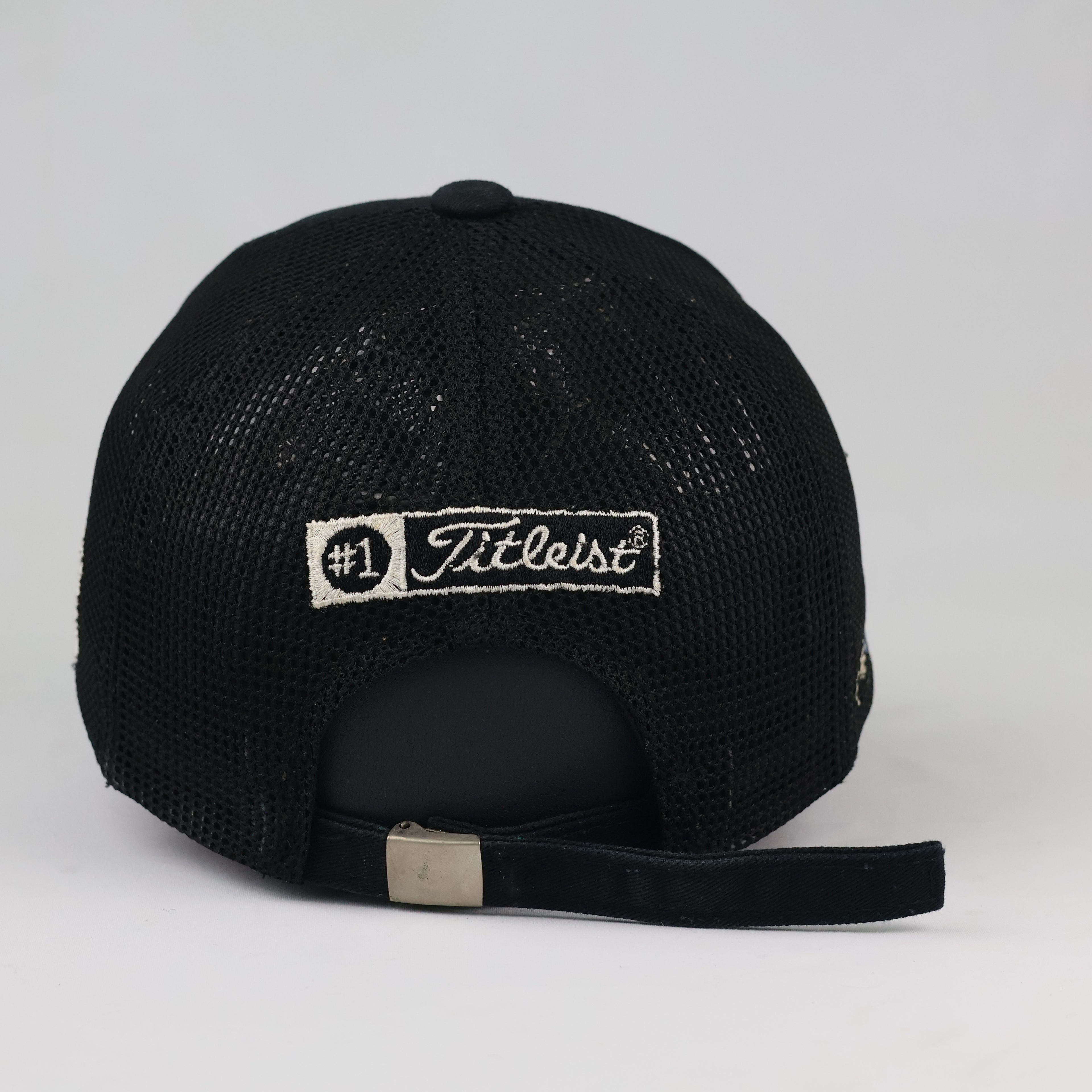Titleist Embroidered Spellout Hat | Thrifted Athletic Mesh Cap 57-59cm