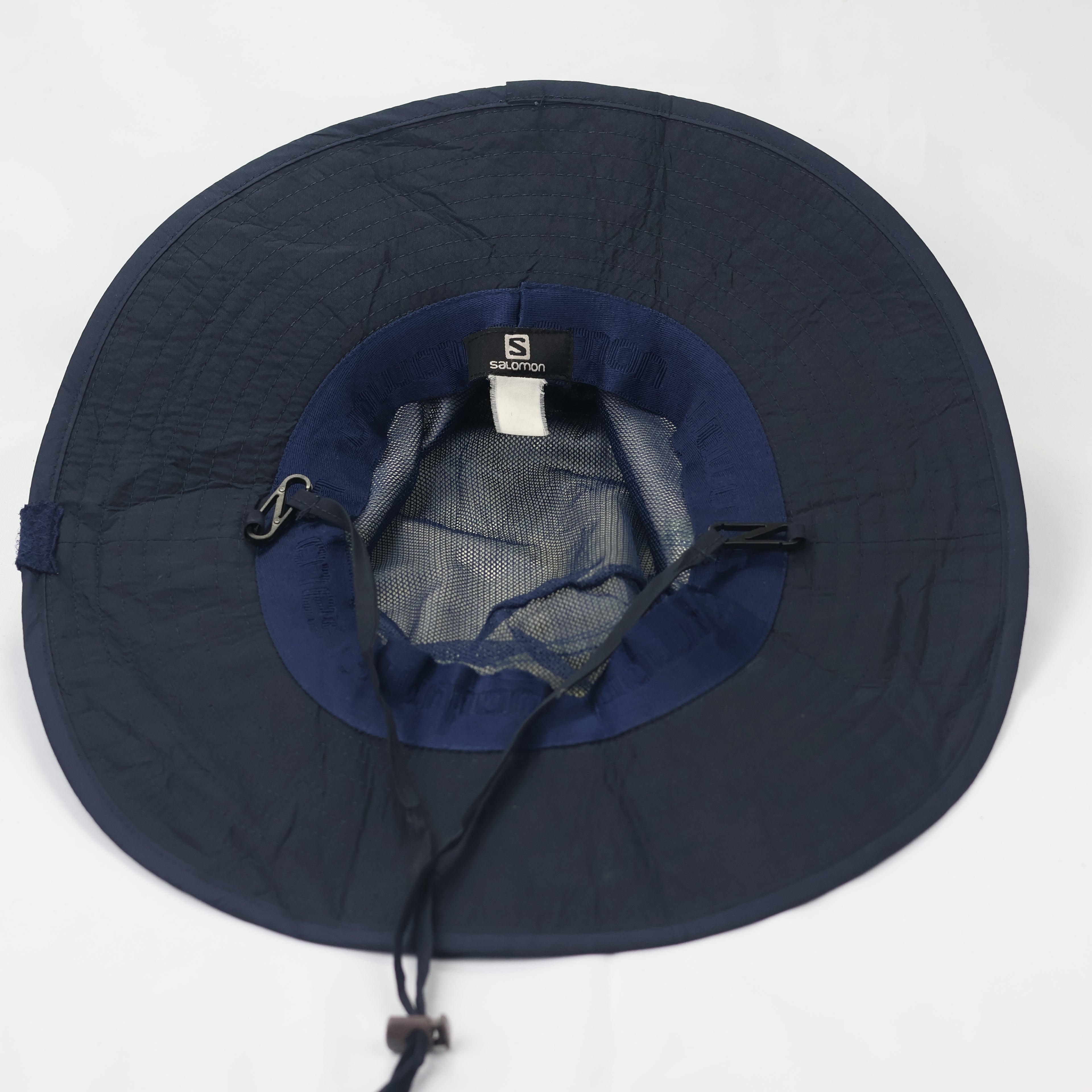 Salomon Outdoor Wide Brim Boonie Thriftd Hat – Blue Hiking Sun Cap