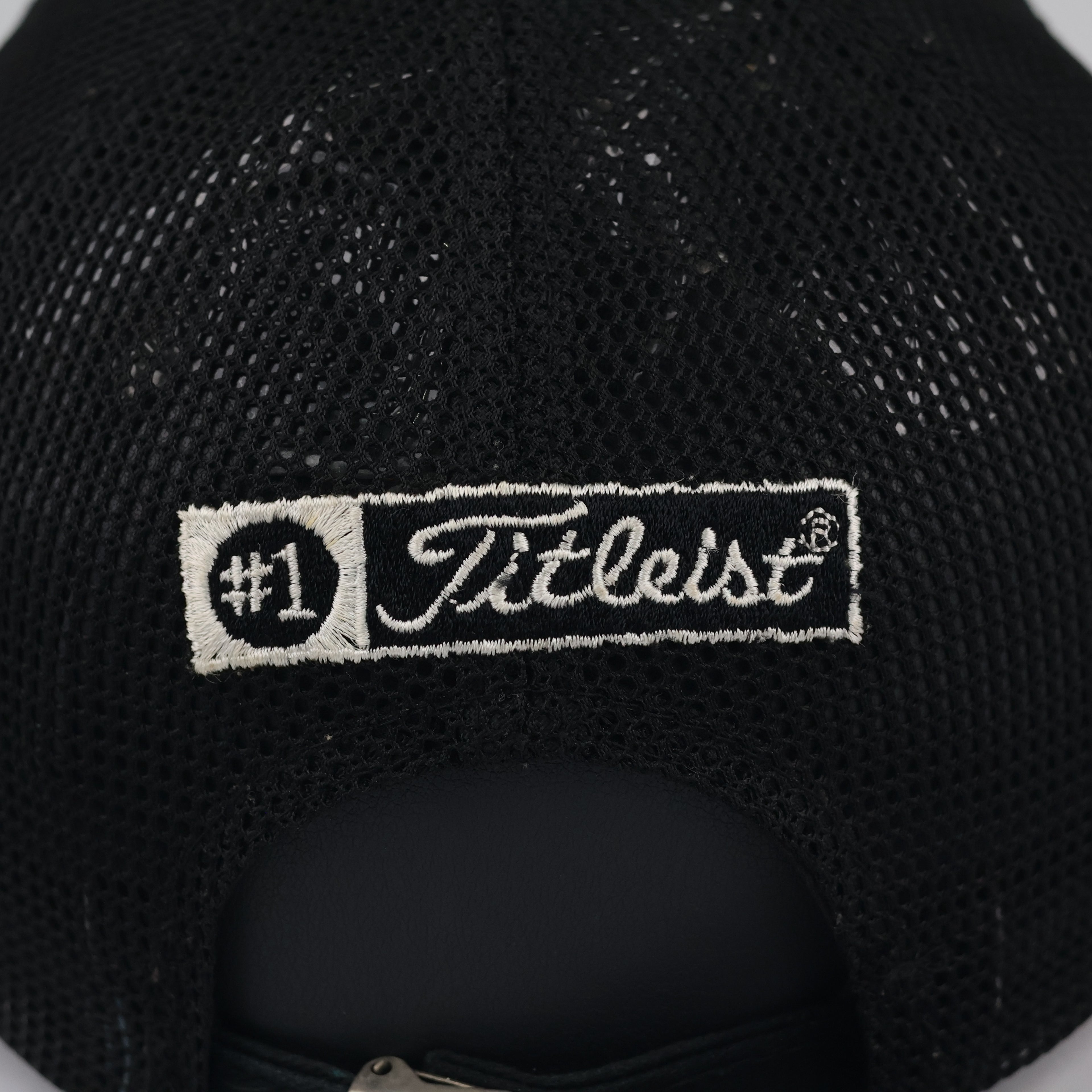 Titleist Embroidered Spellout Hat | Thrifted Athletic Mesh Cap 57-59cm