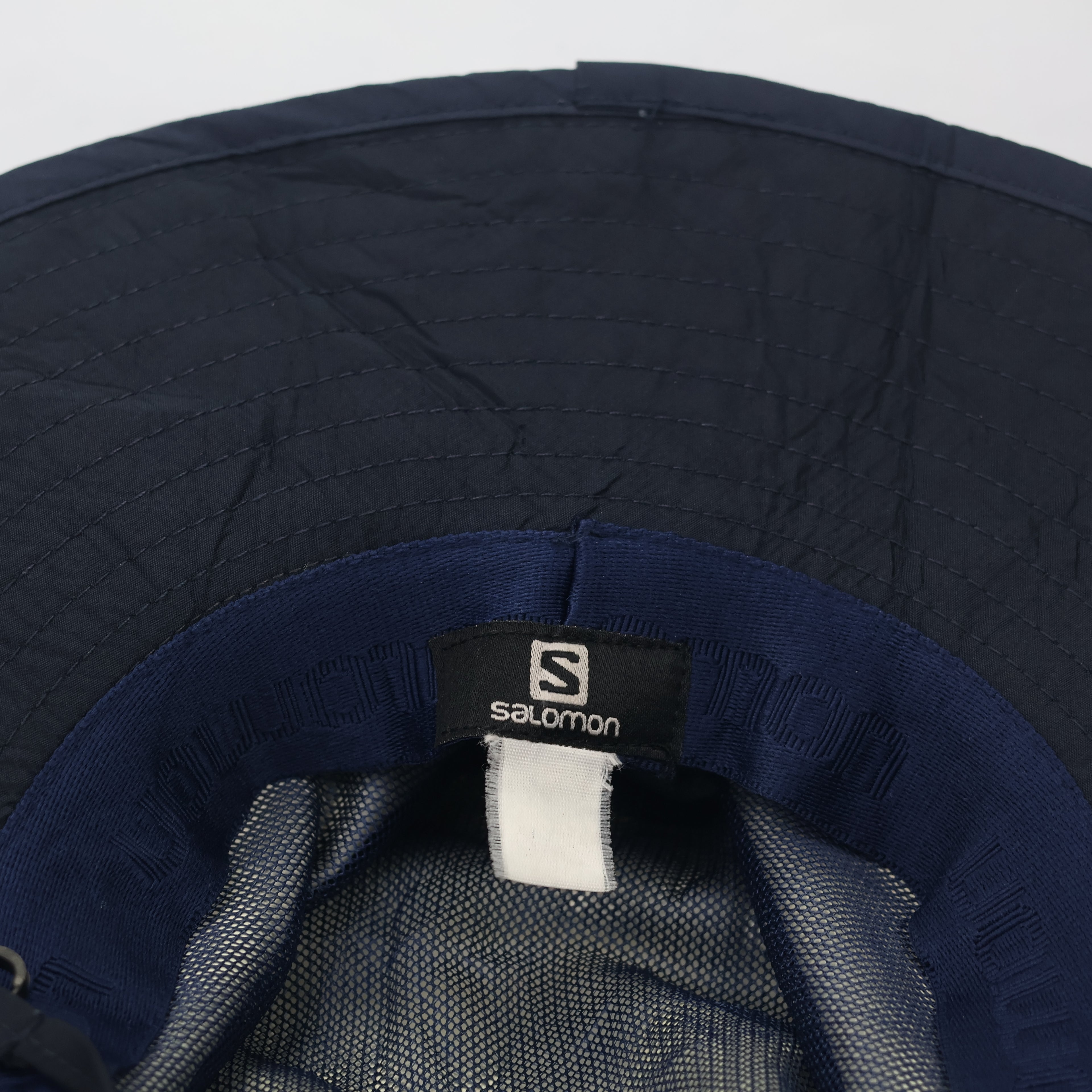 Salomon Outdoor Wide Brim Boonie Thriftd Hat – Blue Hiking Sun Cap