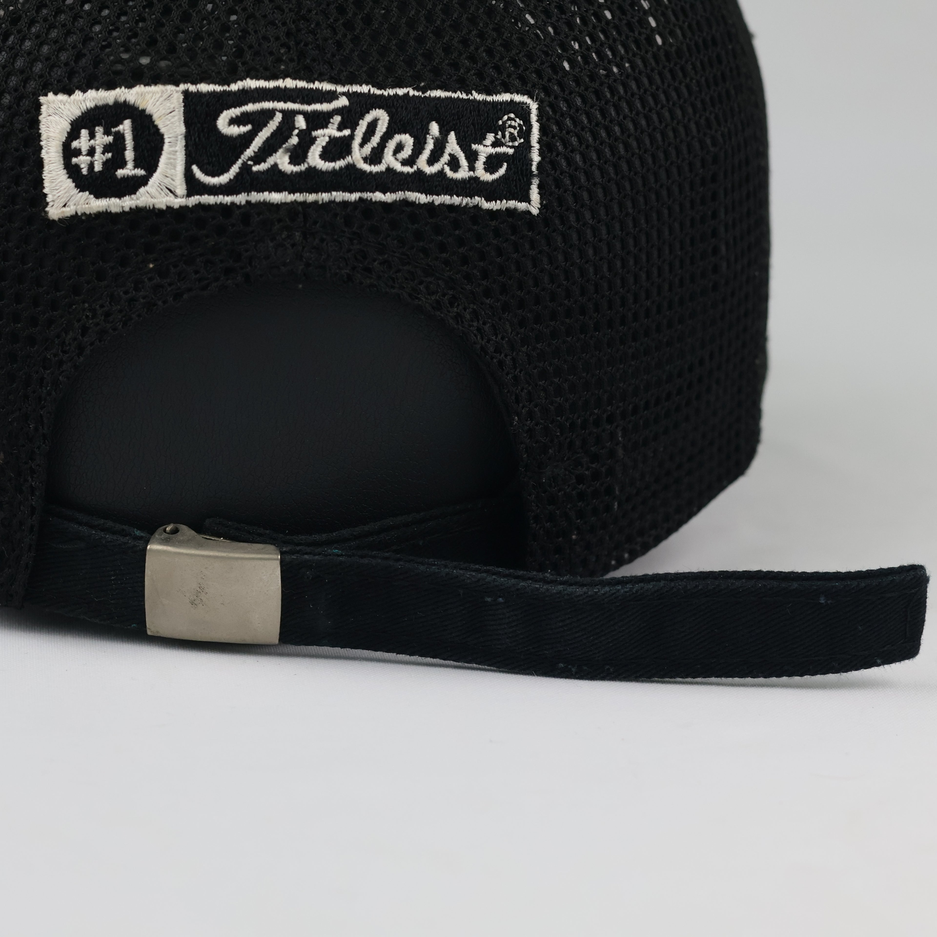 Titleist Embroidered Spellout Hat | Thrifted Athletic Mesh Cap 57-59cm