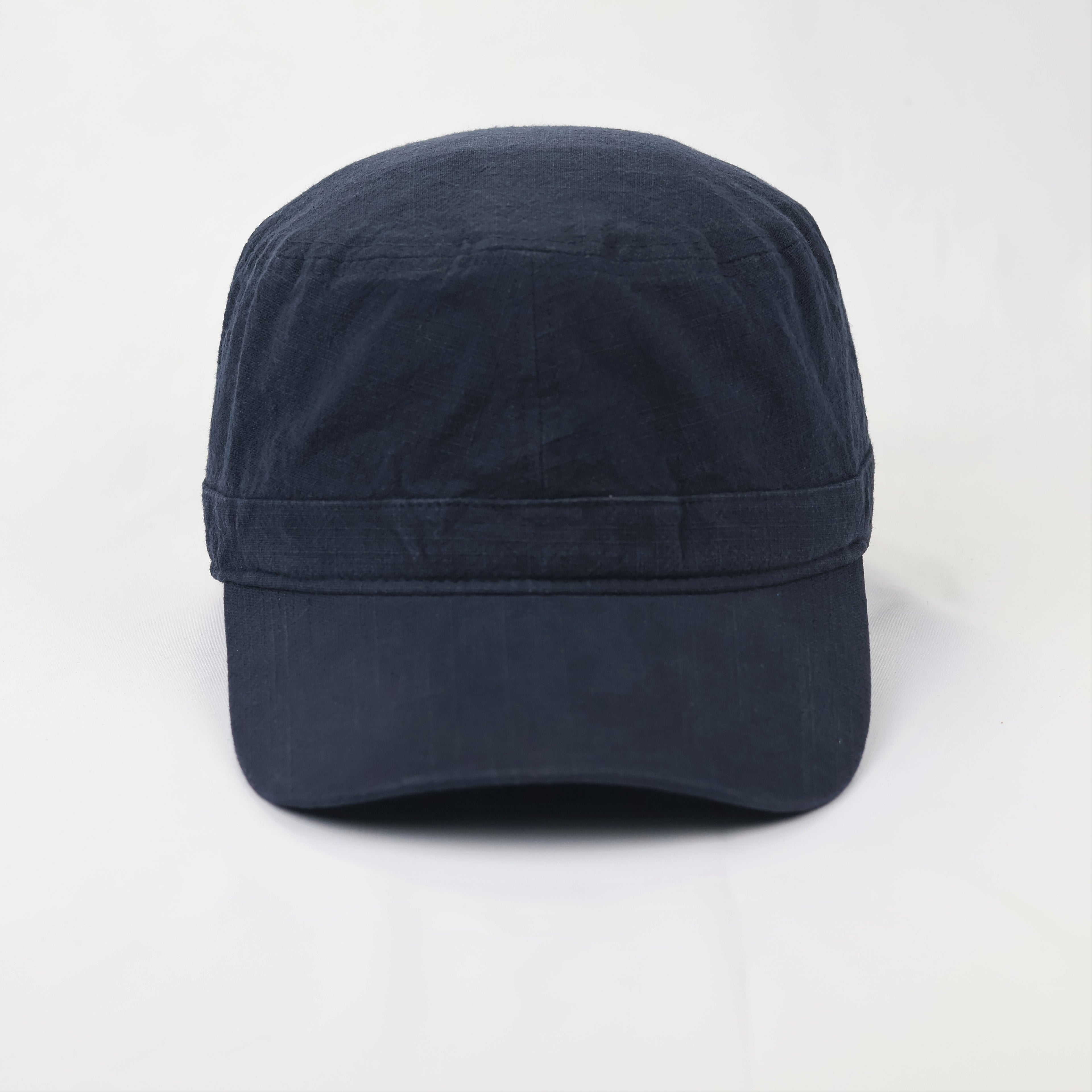 Mr. Real Good Man Navy Thrifted Military Cap - Vintage Cadet Hat