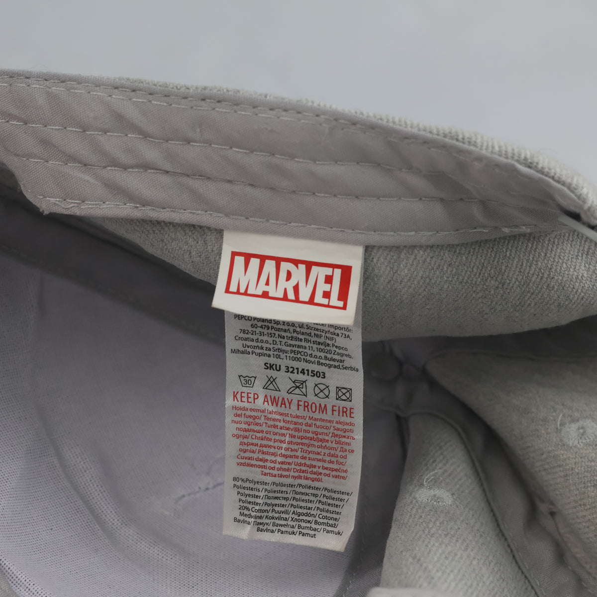 Thrifted Marvel Avengers Graphic Snapback Cap – 55-56cm | 10654