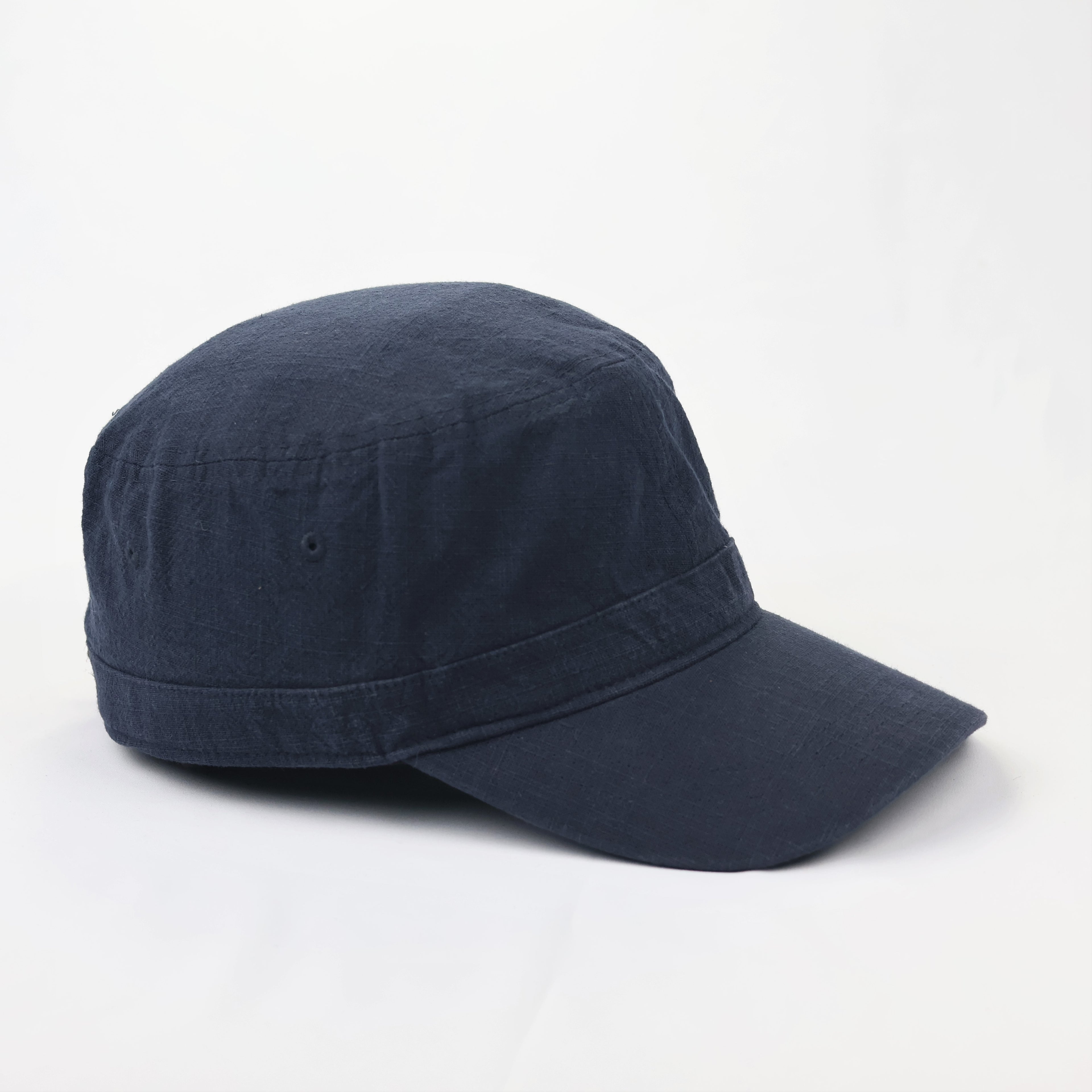 Mr. Real Good Man Navy Thrifted Military Cap - Vintage Cadet Hat