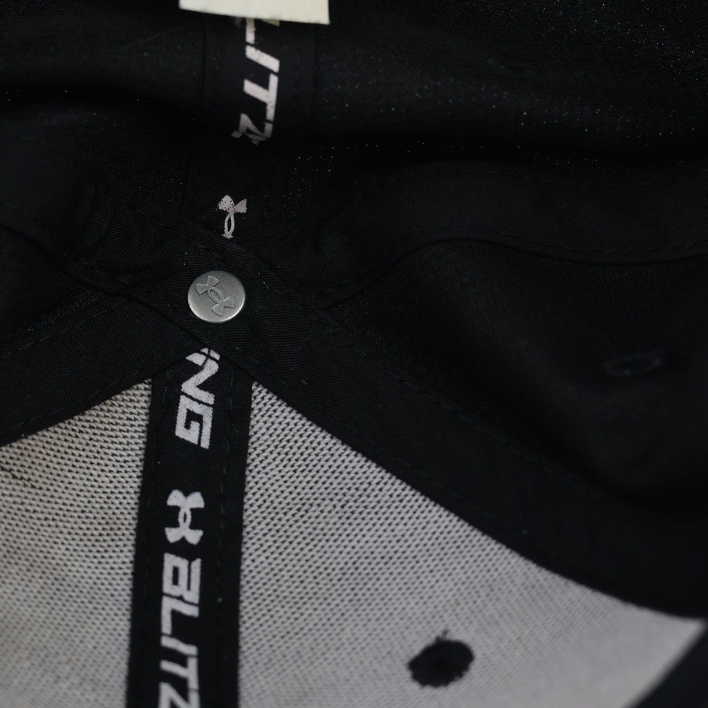 Under Armour Blitzing Black Baseball Cap | Thrifted UA Sport Hat