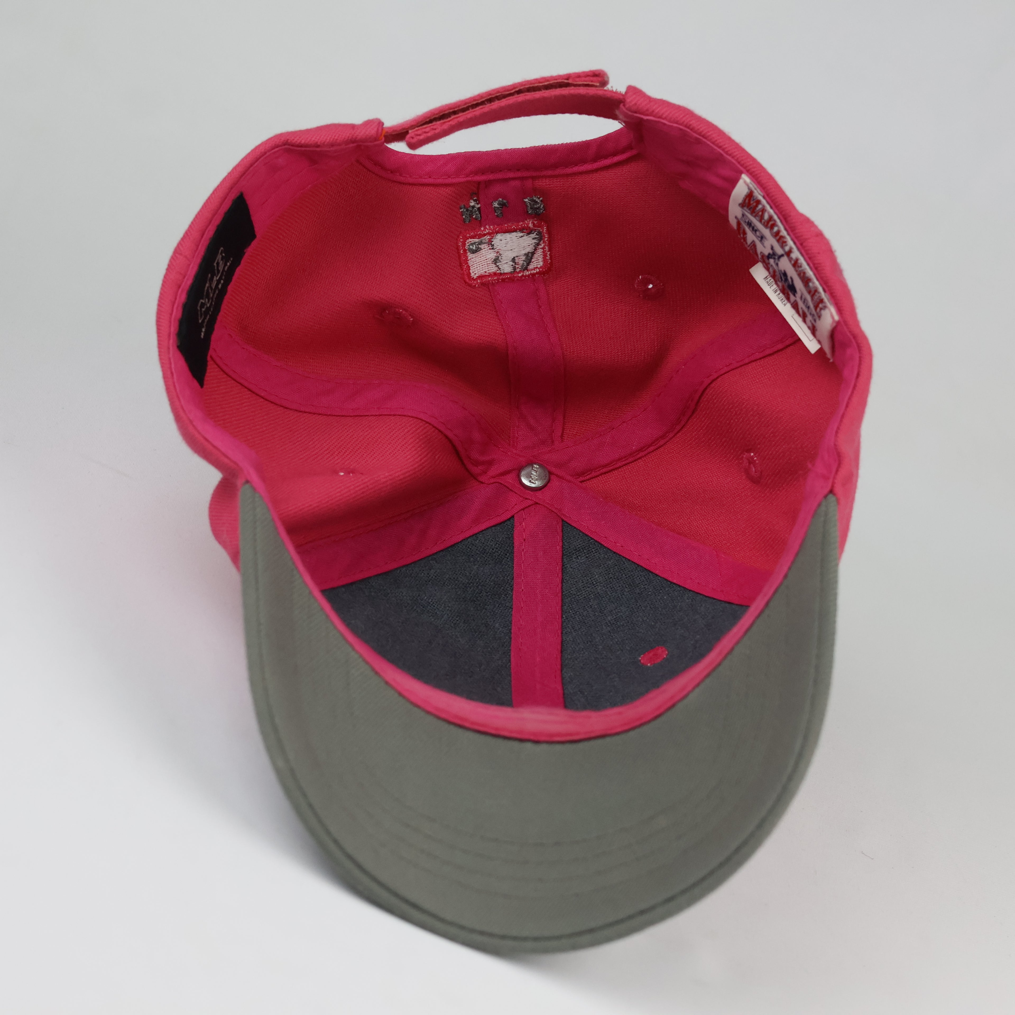 Vintage Style Cleveland Indians Baseball Cap - MLB Two-Tone Sport Hat