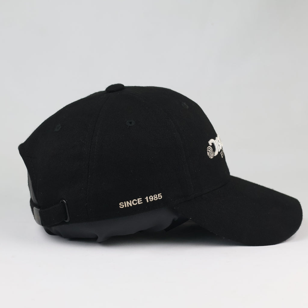 Vintage Style Discovery Expedition Baseball Hat - Black Outdoors Patrol Cap