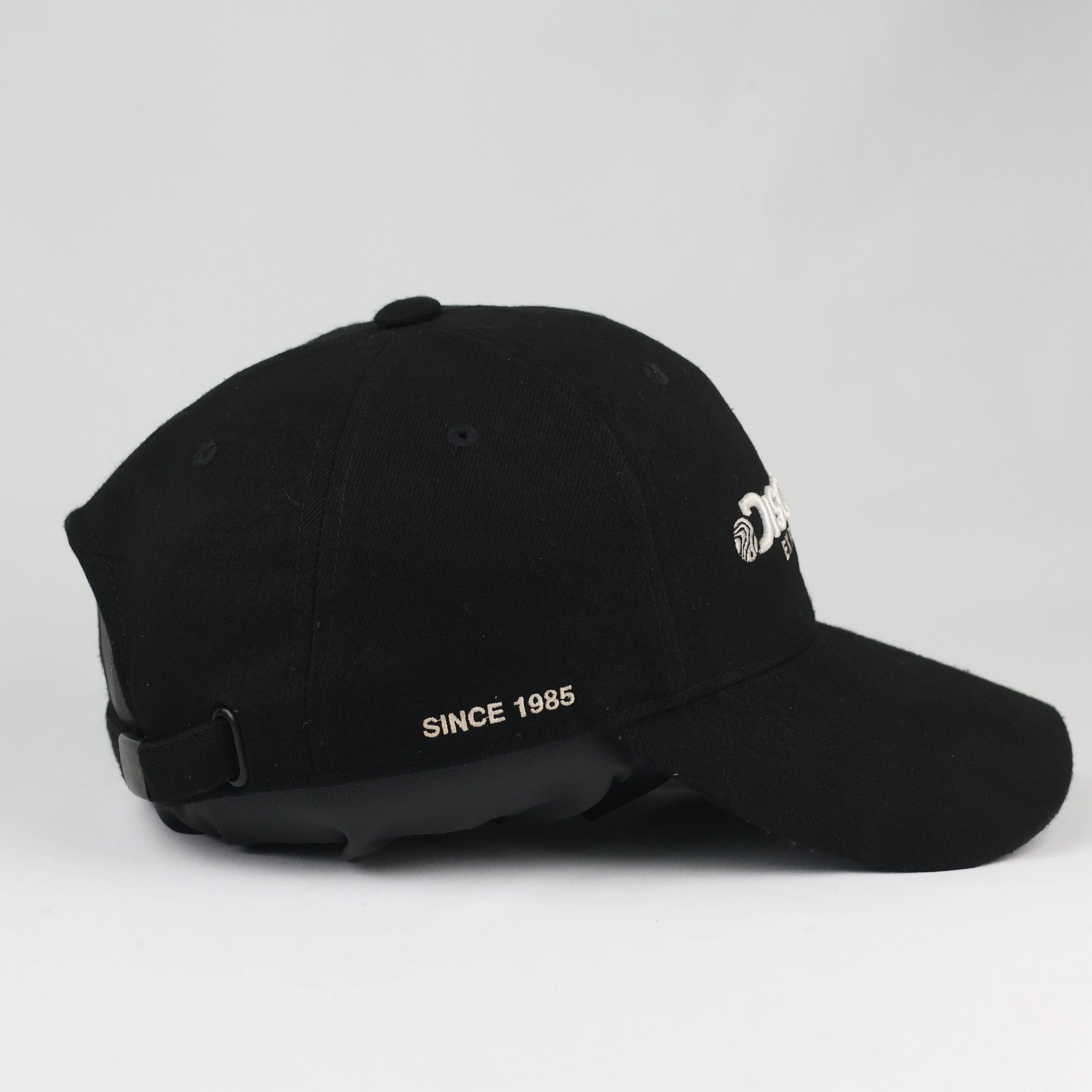 Vintage Style Discovery Expedition Baseball Hat - Black Outdoors Patrol Cap