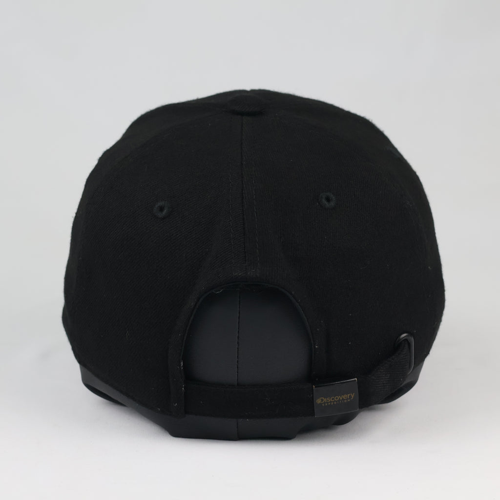 Vintage Style Discovery Expedition Baseball Hat - Black Outdoors Patrol Cap