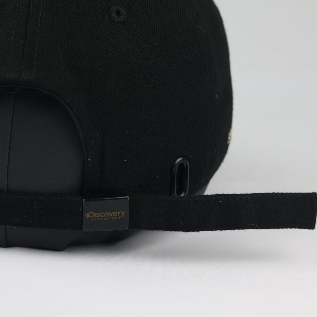 Vintage Style Discovery Expedition Baseball Hat - Black Outdoors Patrol Cap