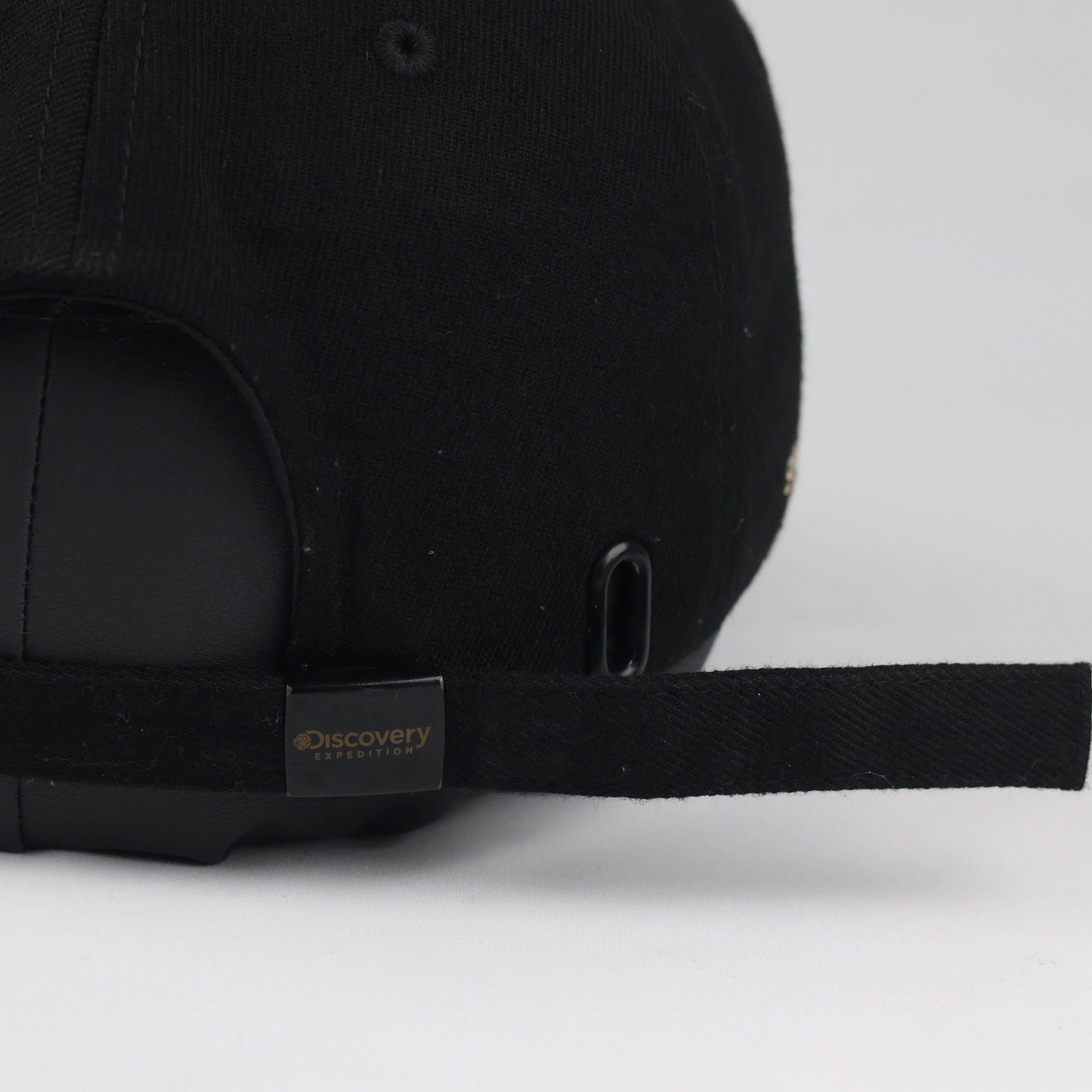 Vintage Style Discovery Expedition Baseball Hat - Black Outdoors Patrol Cap