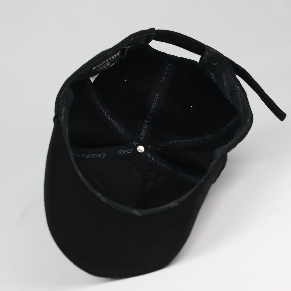 Vintage Style Discovery Expedition Baseball Hat - Black Outdoors Patrol Cap