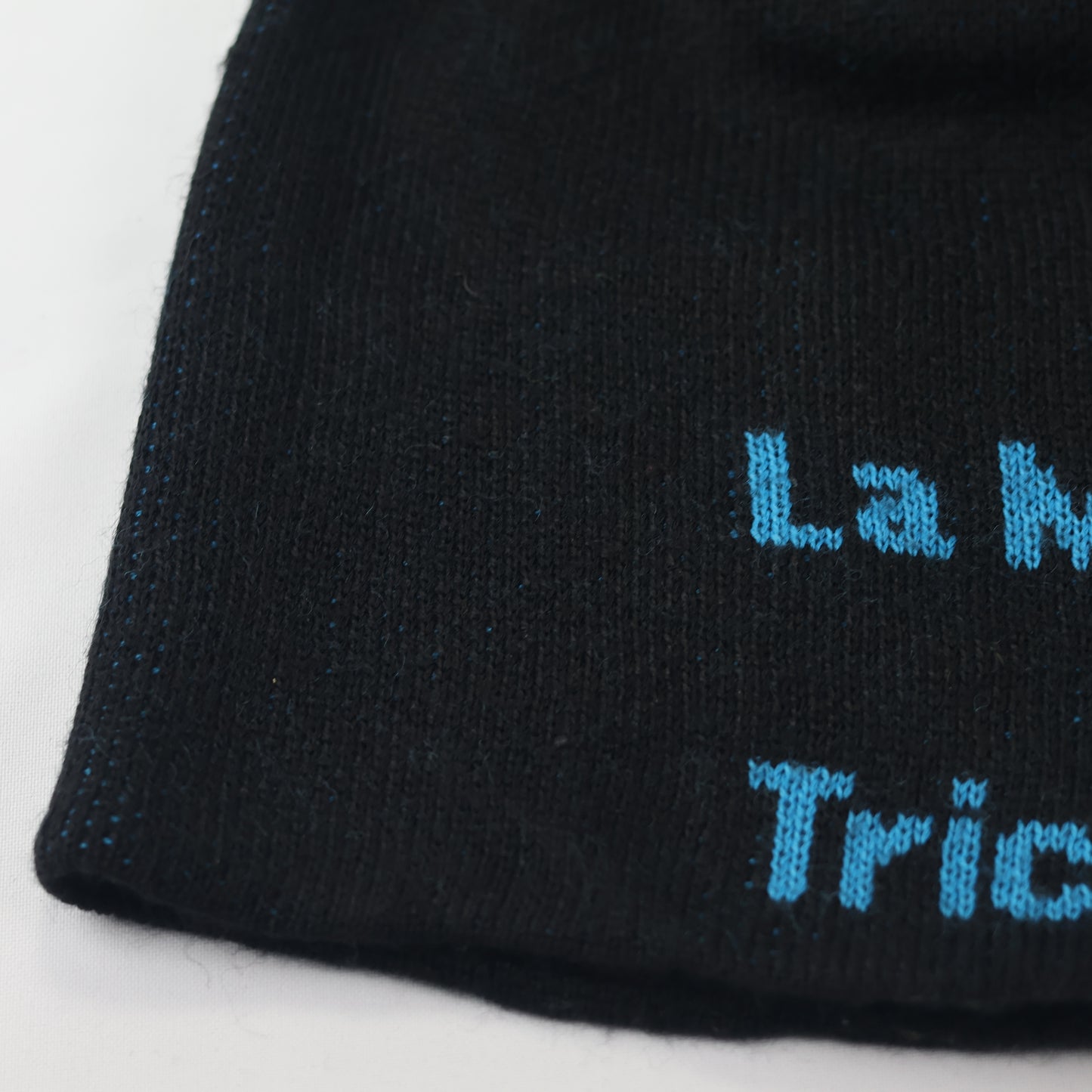 Le Coq Sportif French Heritage Beanie | Black & Blue Rooster Logo Hat