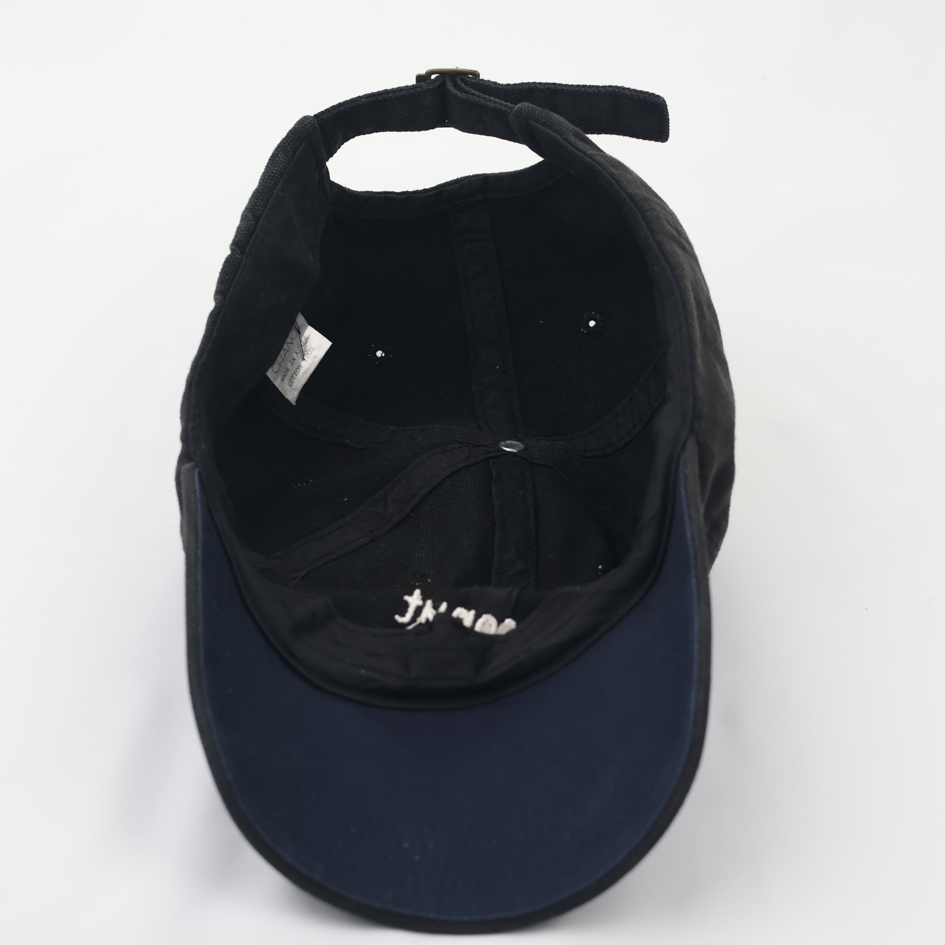 Coconut Jam Embroidered Dad Hat - Vintage Black Cotton Baseball Cap