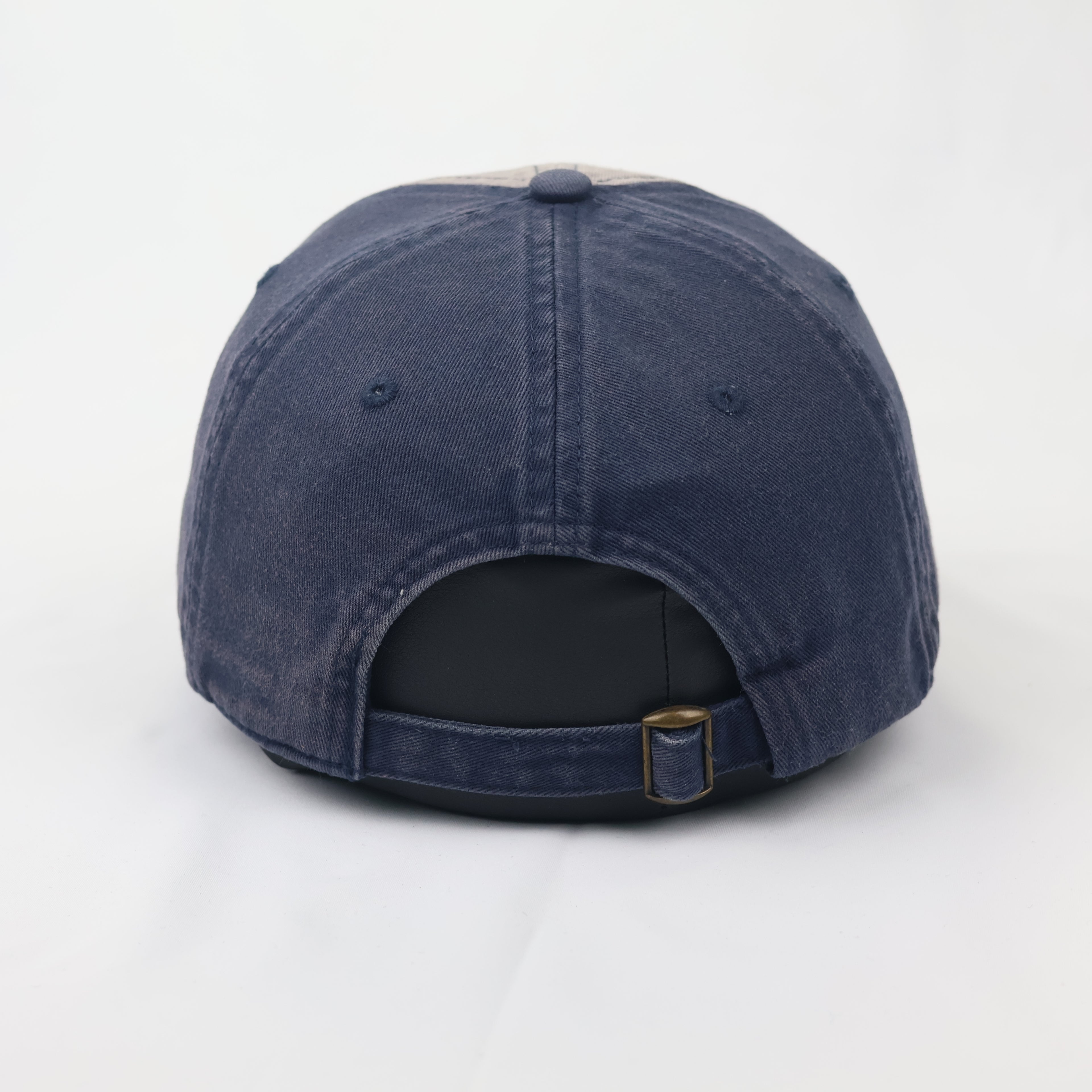 Chowdaheadz New England Athl. Dept. Thrifted Cap - Vintage Navy Baseball Hat