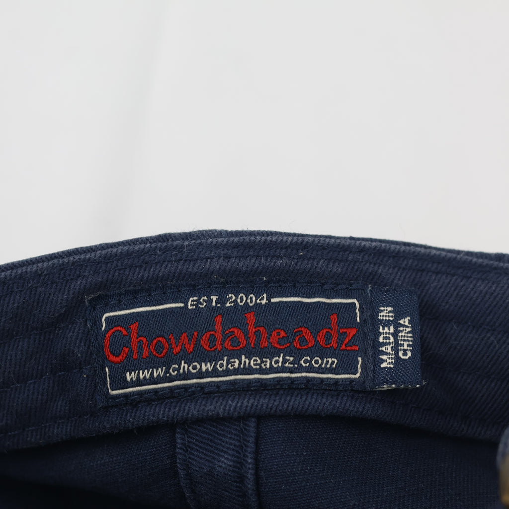 Chowdaheadz New England Athl. Dept. Thrifted Cap - Vintage Navy Baseball Hat