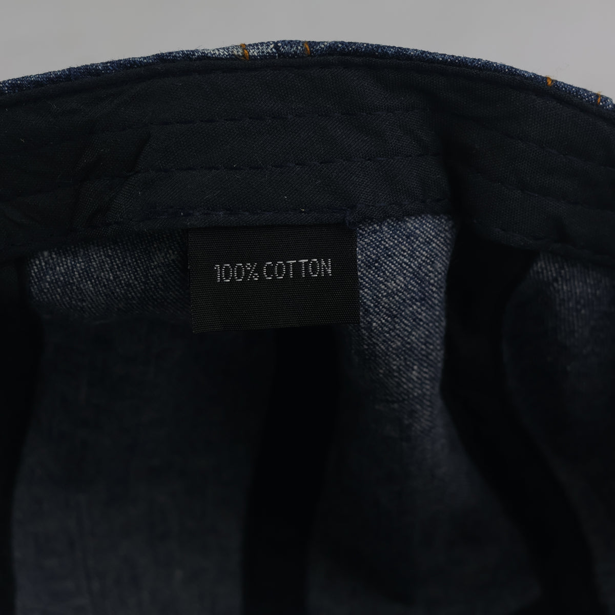 Thrifted Classic Blue Denim Cabbie Newsboy Cap – 57-58cm | 10651
