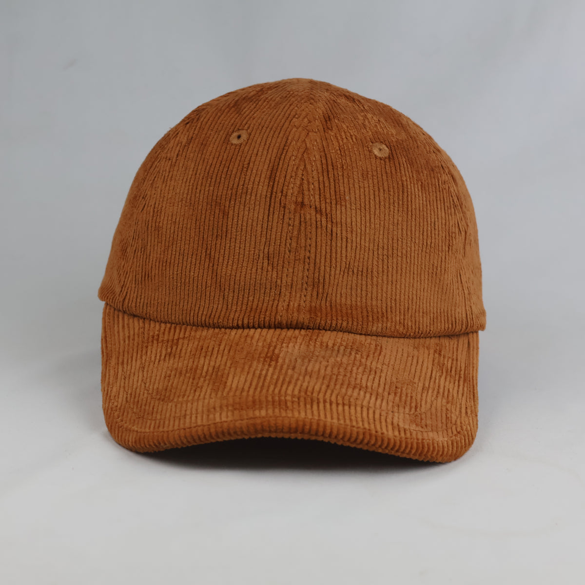 Thrifted C&A Brown Corduroy Strapback Baseball Cap (57-58cm) | 10645