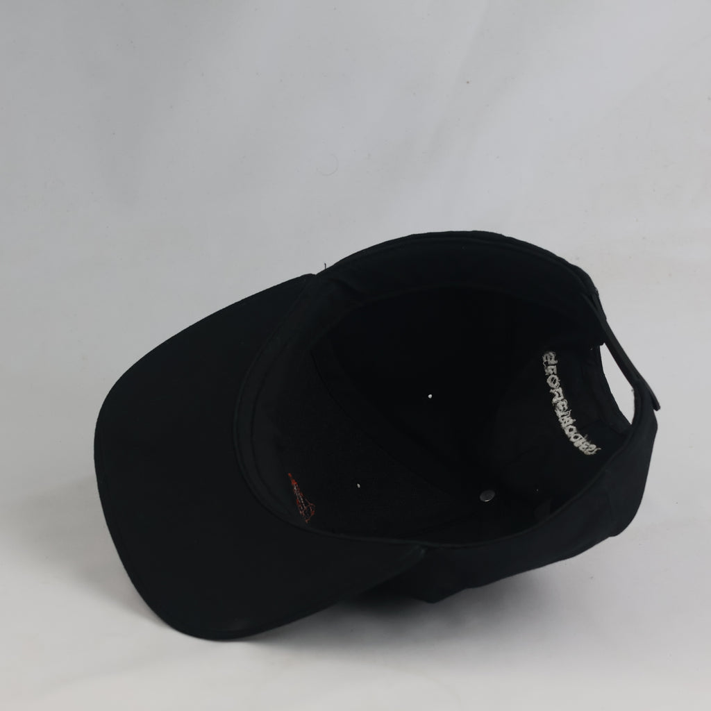 Thrifted Beechfield Geometric Forest Black Snapback (56-57 cm) | 10743