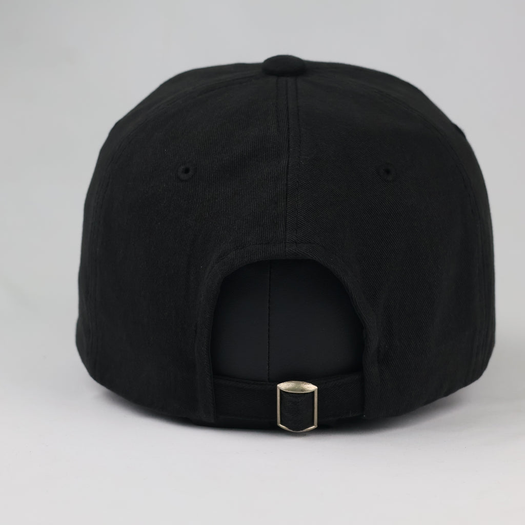 Vintage Style Black Studded Baseball Cap - Y2K Rhinestone Star Hat