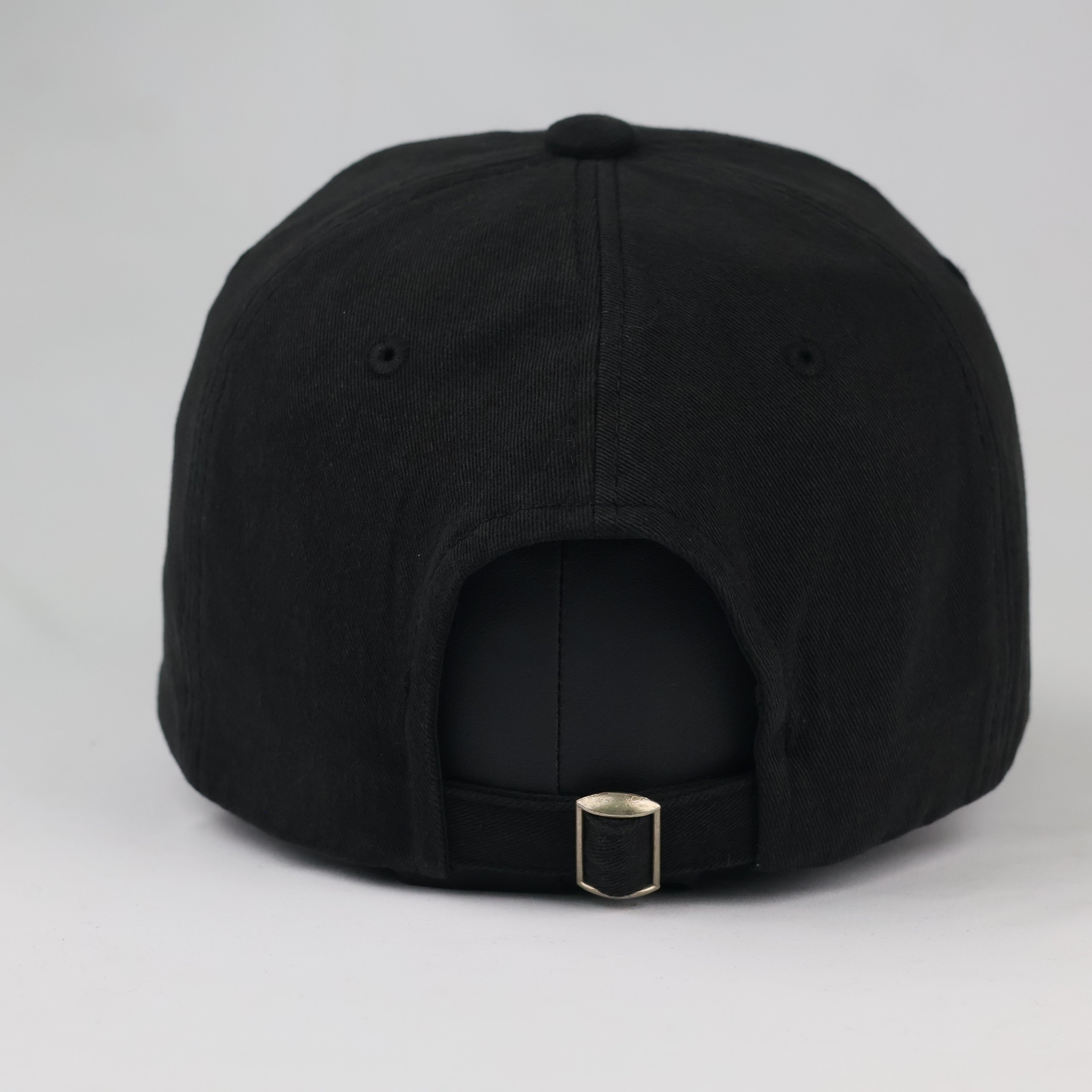 Vintage Style Black Studded Baseball Cap - Y2K Rhinestone Star Hat