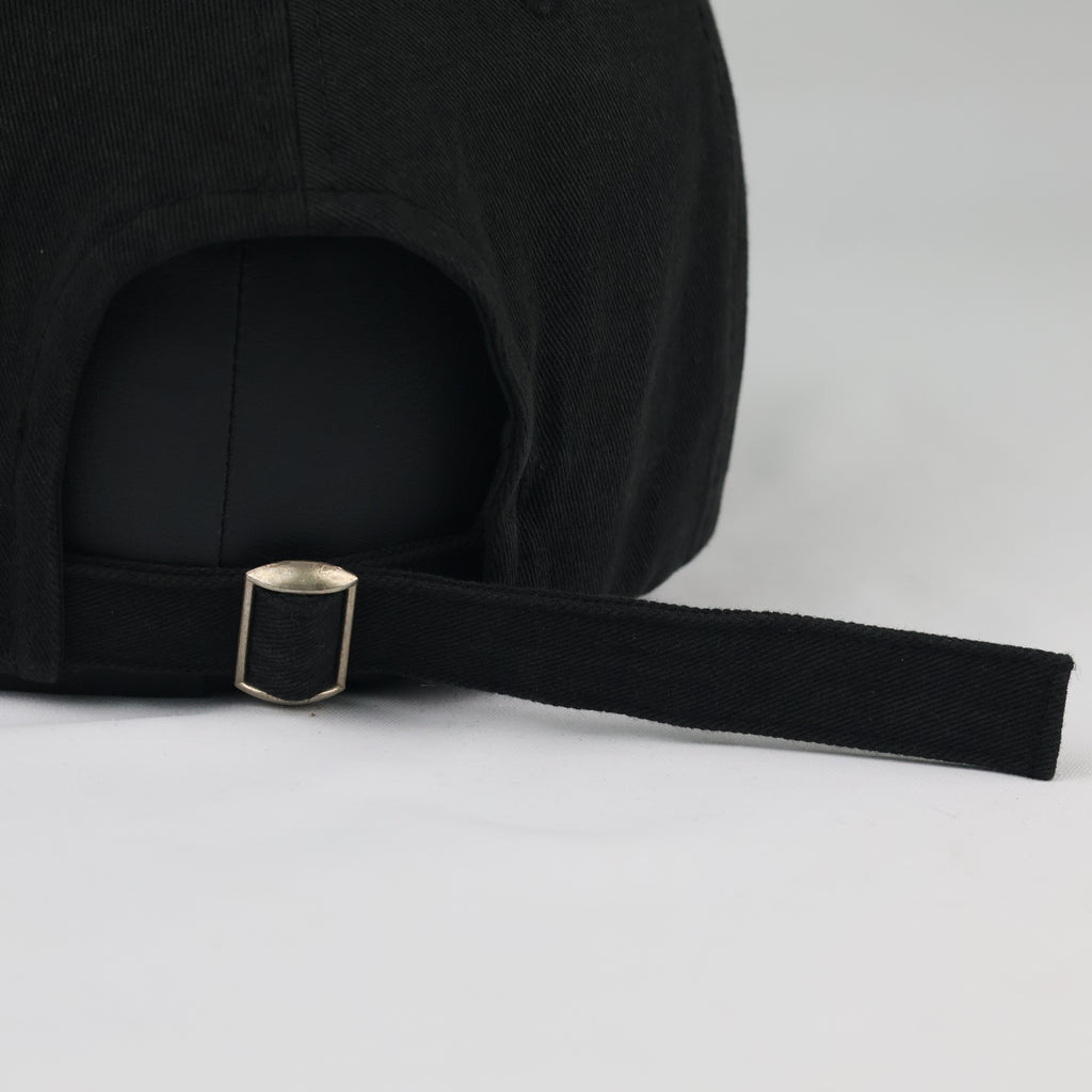 Vintage Style Black Studded Baseball Cap - Y2K Rhinestone Star Hat