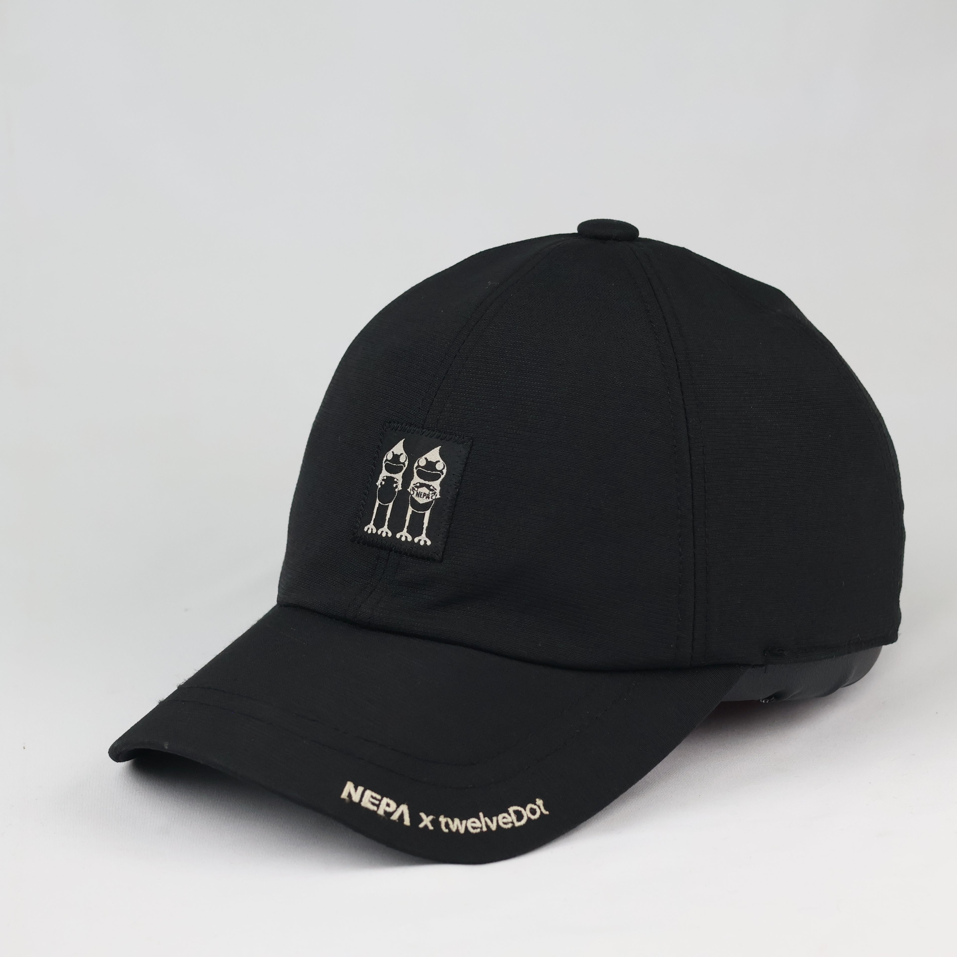 Vintage NEPA x twelveDot Baseball Cap - Black Outdoor Streetwear Hat