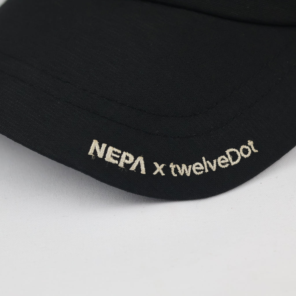Vintage NEPA x twelveDot Baseball Cap - Black Outdoor Streetwear Hat