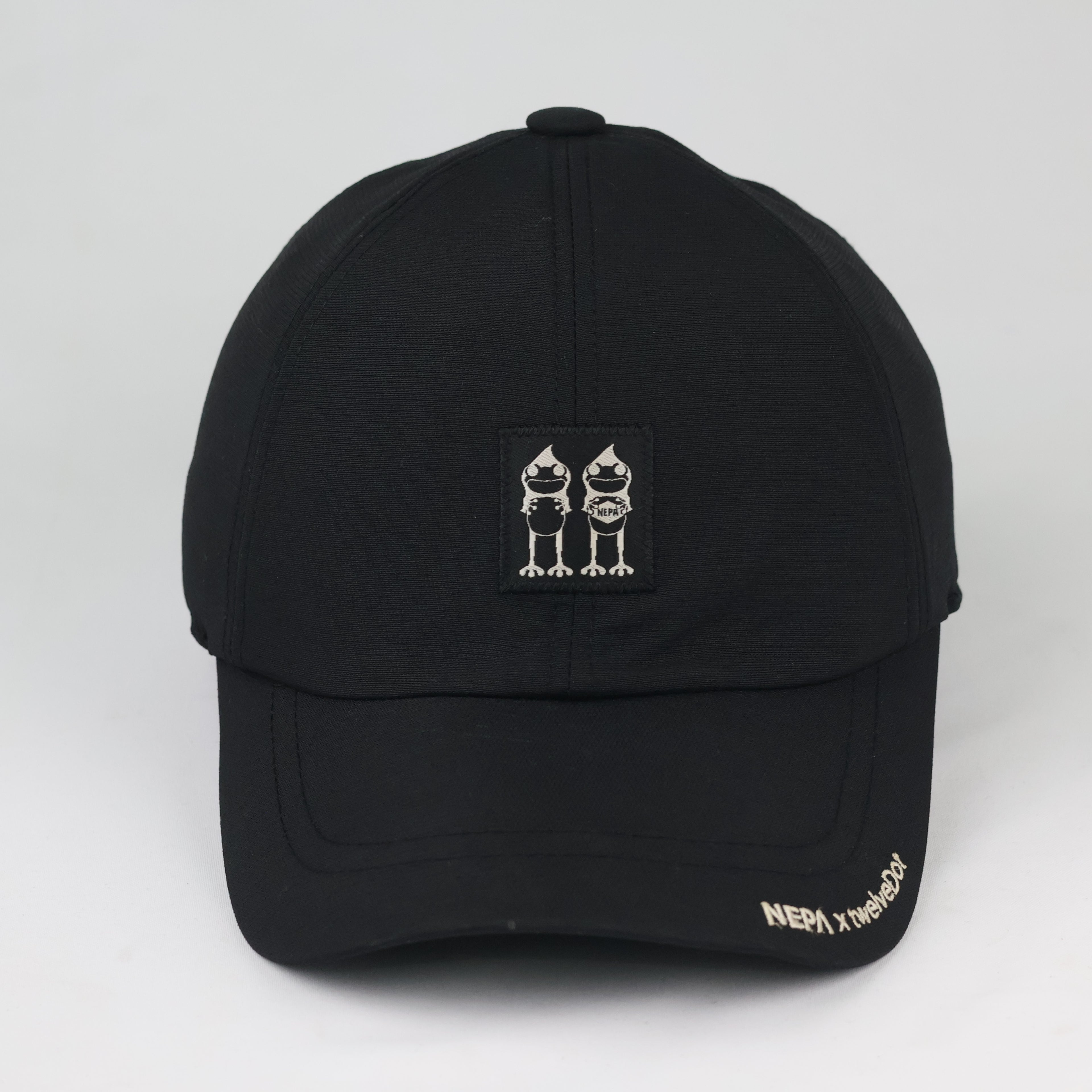 Vintage NEPA x twelveDot Baseball Cap - Black Outdoor Streetwear Hat