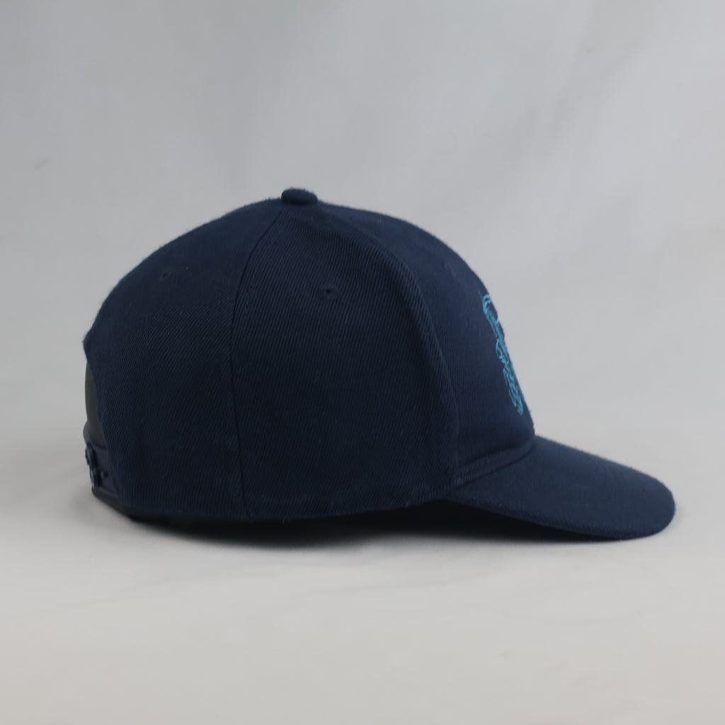 Thrifted Atlantis Master Italia Navy Tractor Snapback Cap (53-54 cm) | 10761