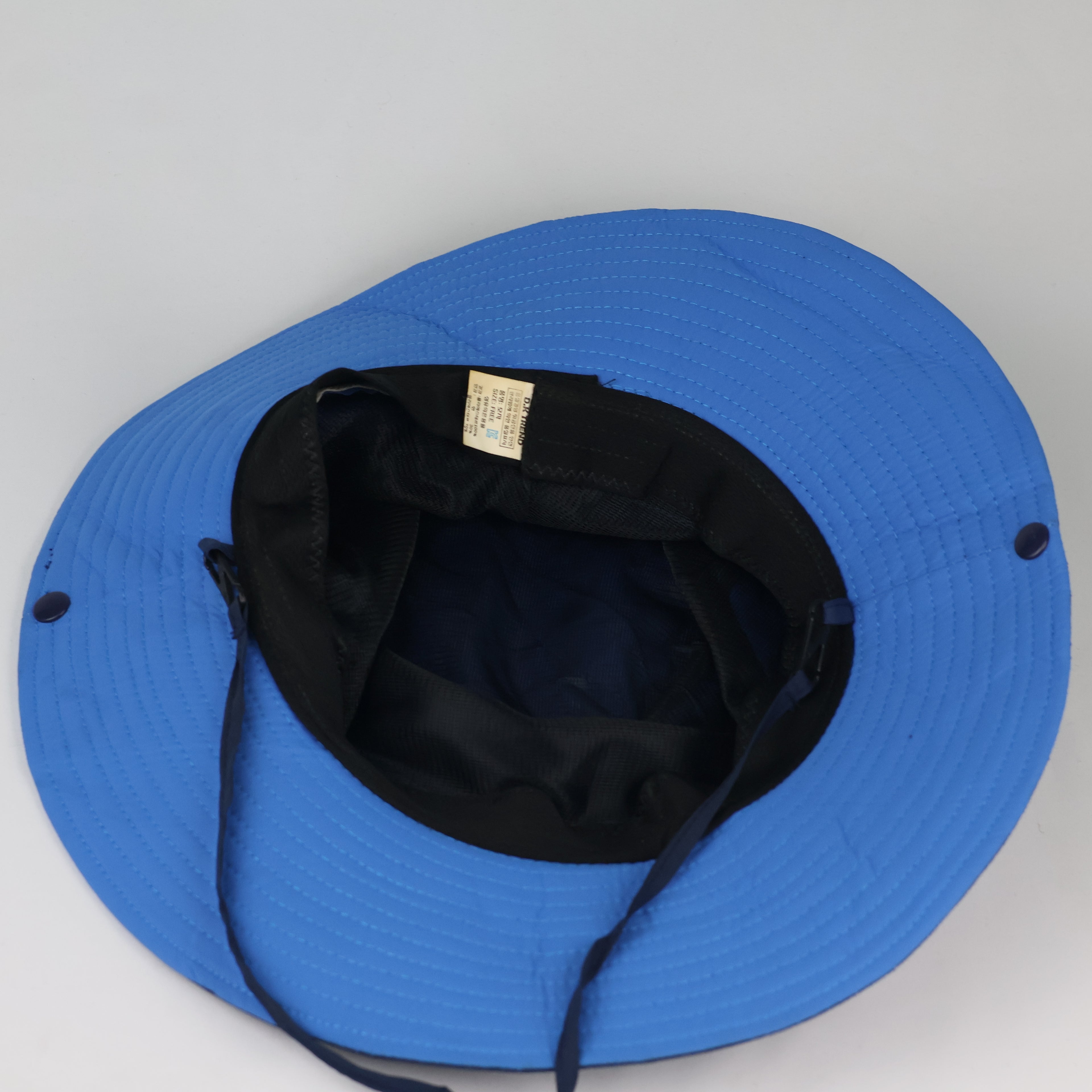 Vintage ALETEO Technical Boonie Hat - Two-Tone Blue Outdoor Sun Cap