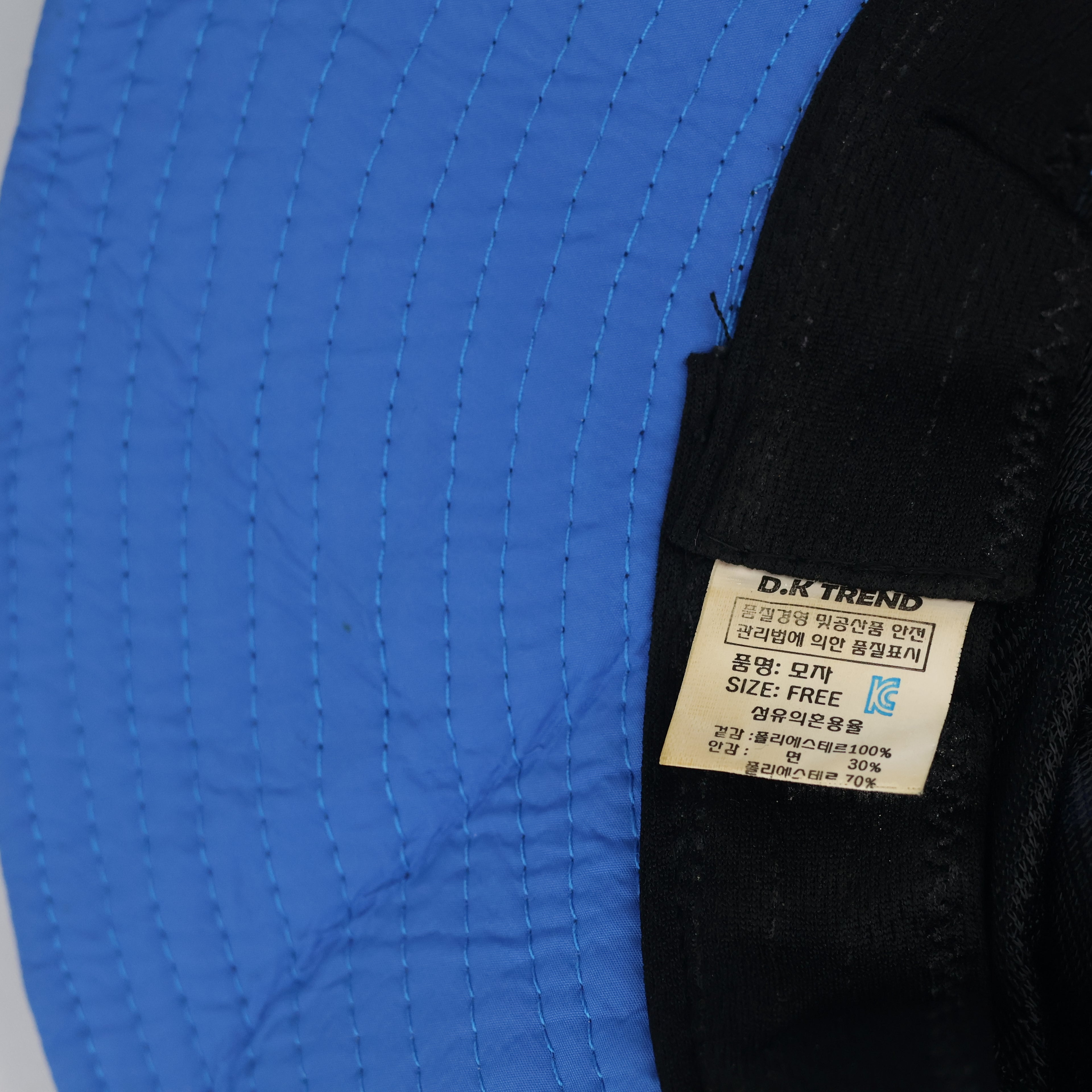 Vintage ALETEO Technical Boonie Hat - Two-Tone Blue Outdoor Sun Cap
