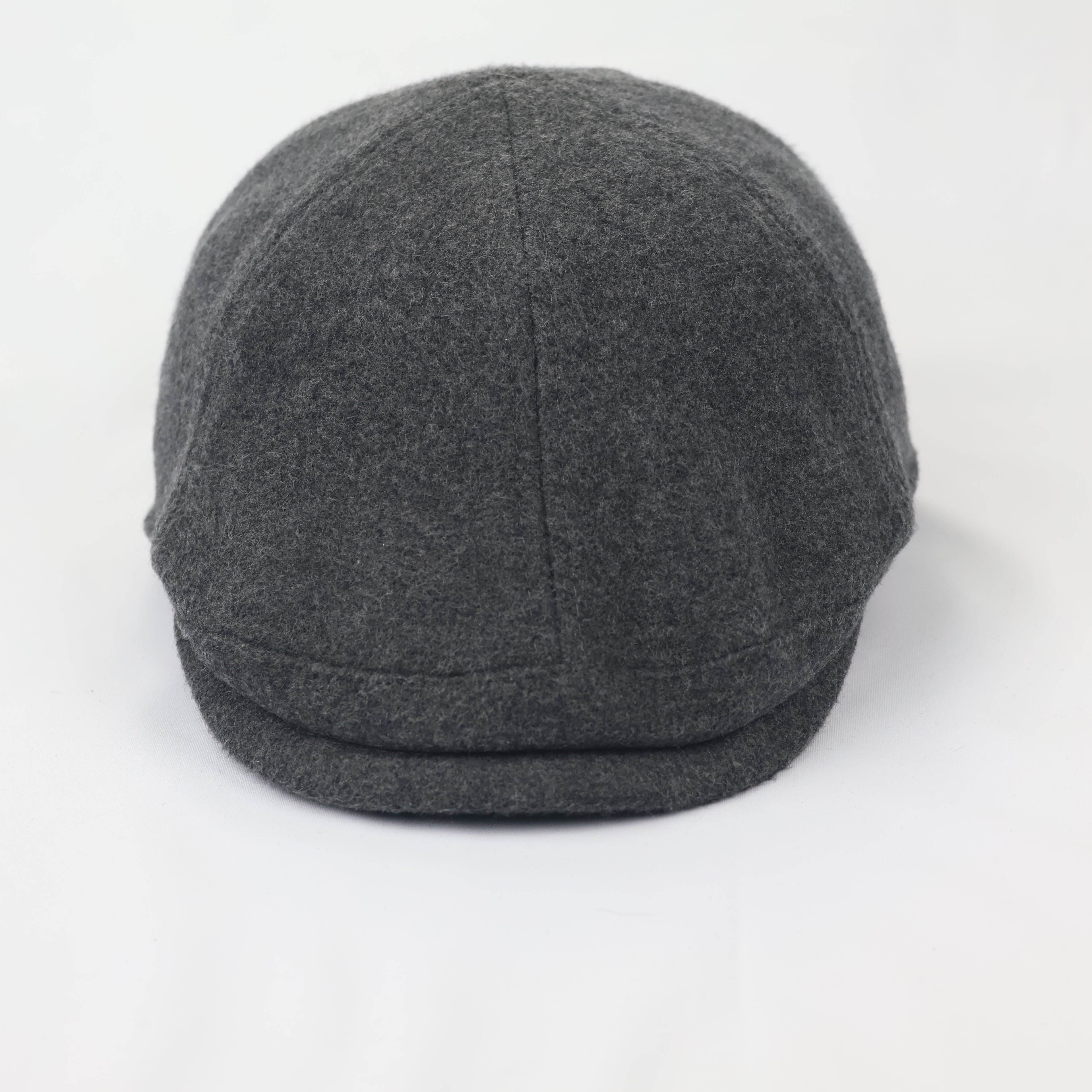 Zara Accessories Men’s Grey Wool Blend Thrifted Flat Cap - Classic Ivy Hat