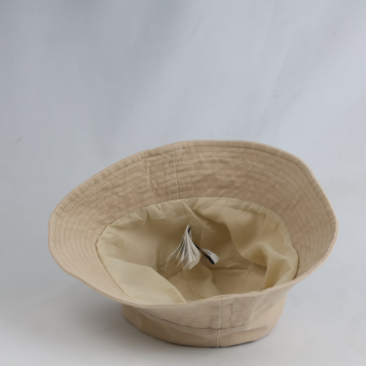 Thrifted Cropp Accessories Tan "Free Spirit" Cotton Bucket Hat (56cm)